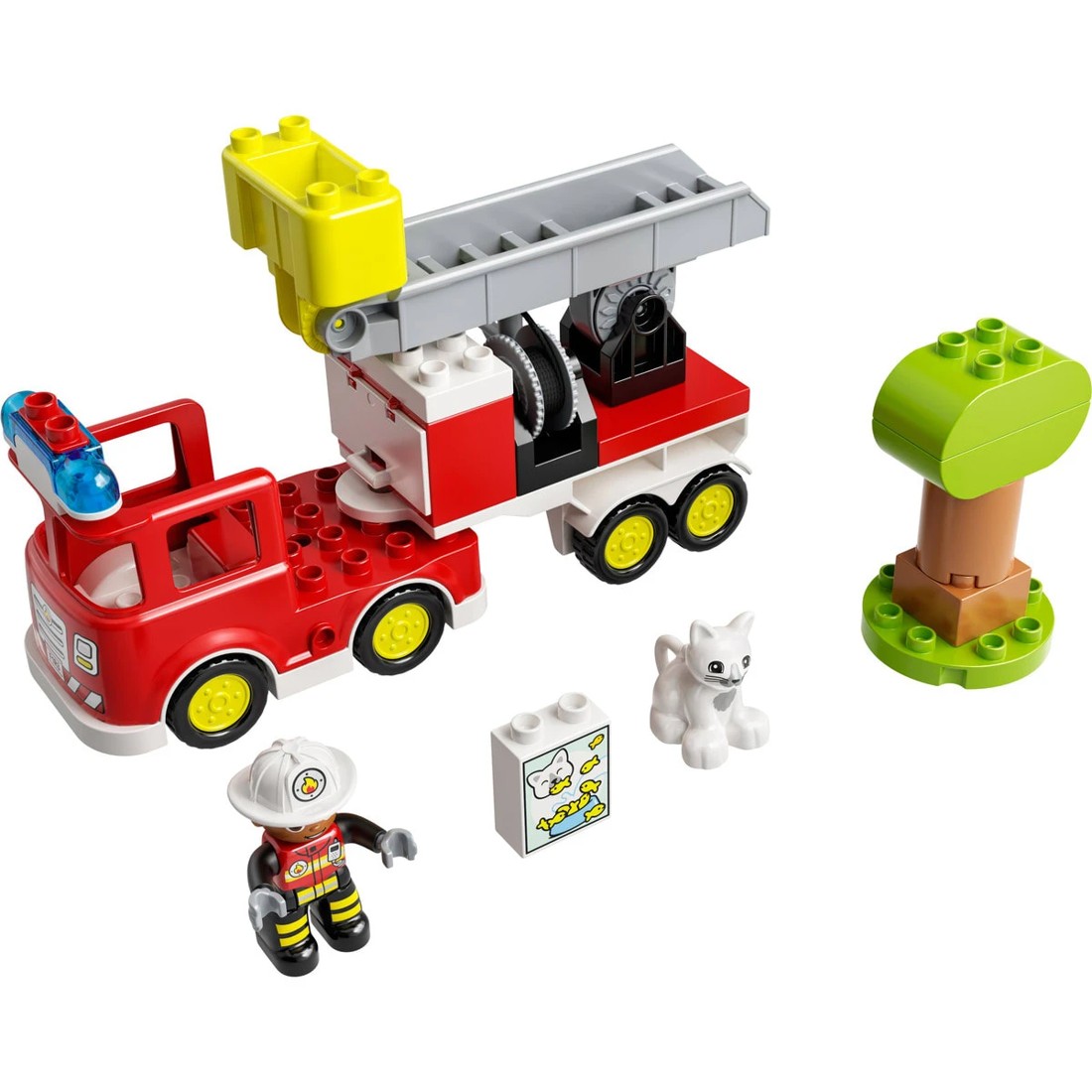 3 LEGO DUPLO Town Fire Truck 10969, 3 of 11