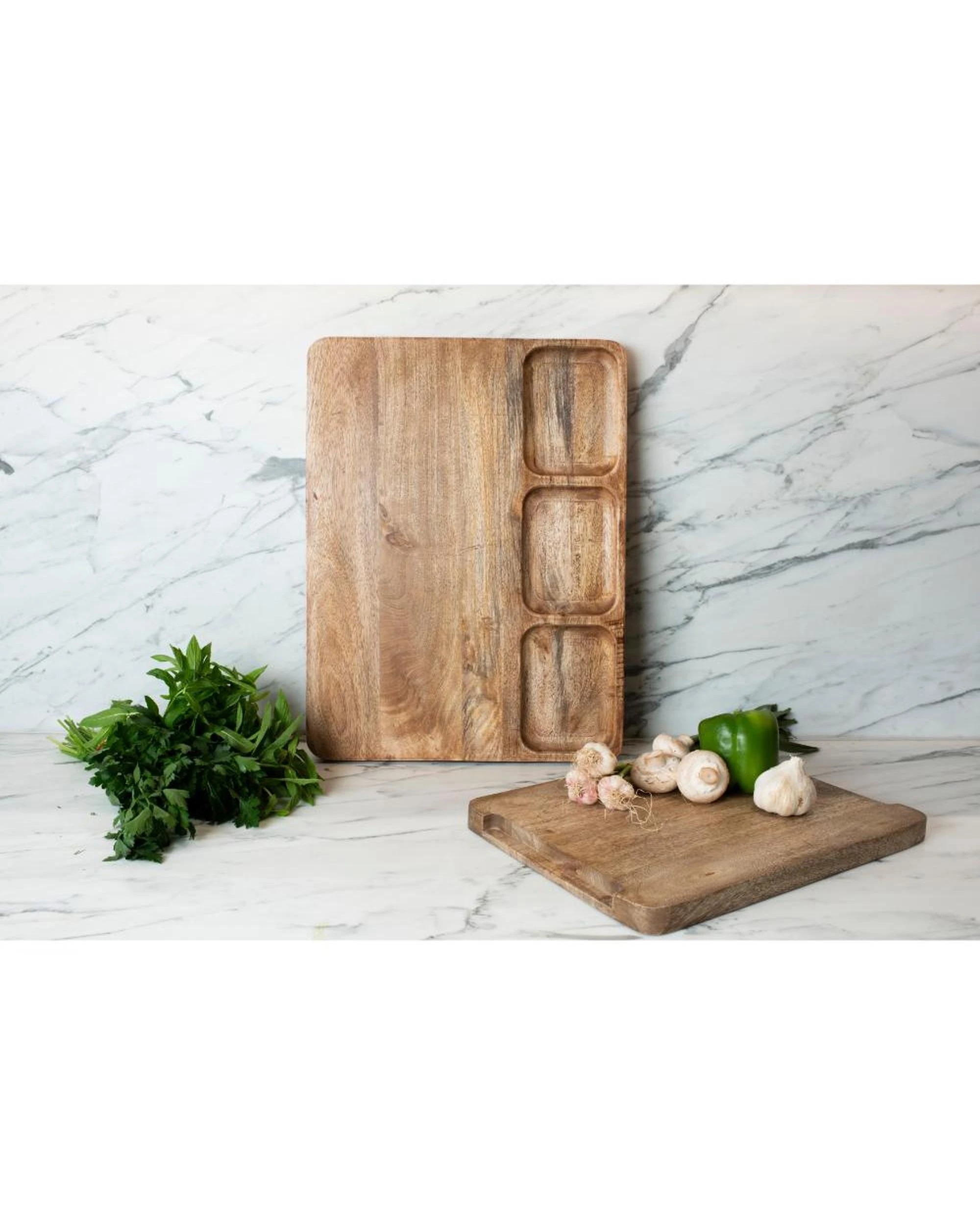 2 Peer Sorensen 43 x 33 x 3.6cm Cutting & Serving Board  Mangowood, 2 of 5