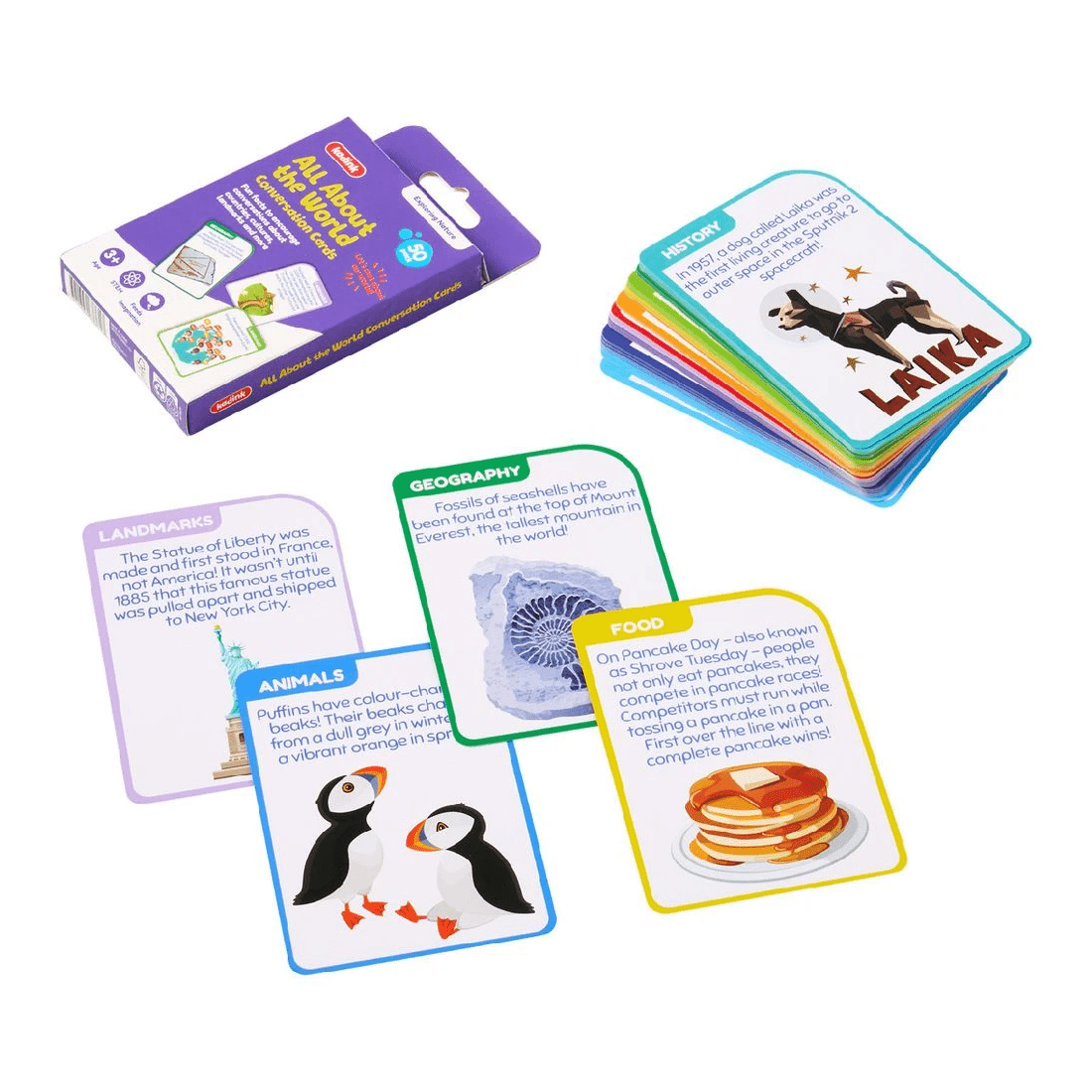 4 Kadink Conversation Cards About the World, 4 of 4