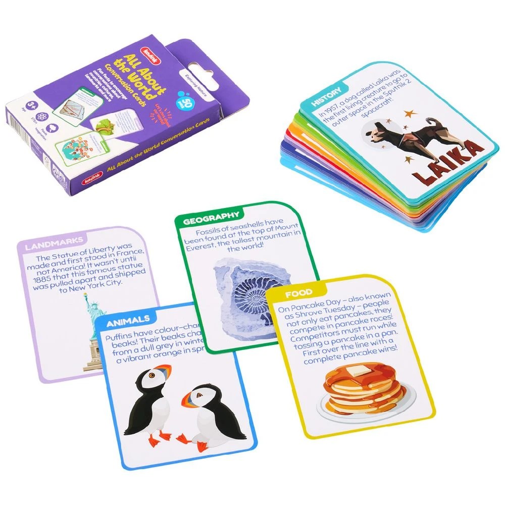 4 Kadink Conversation Cards About the World, 4 of 4