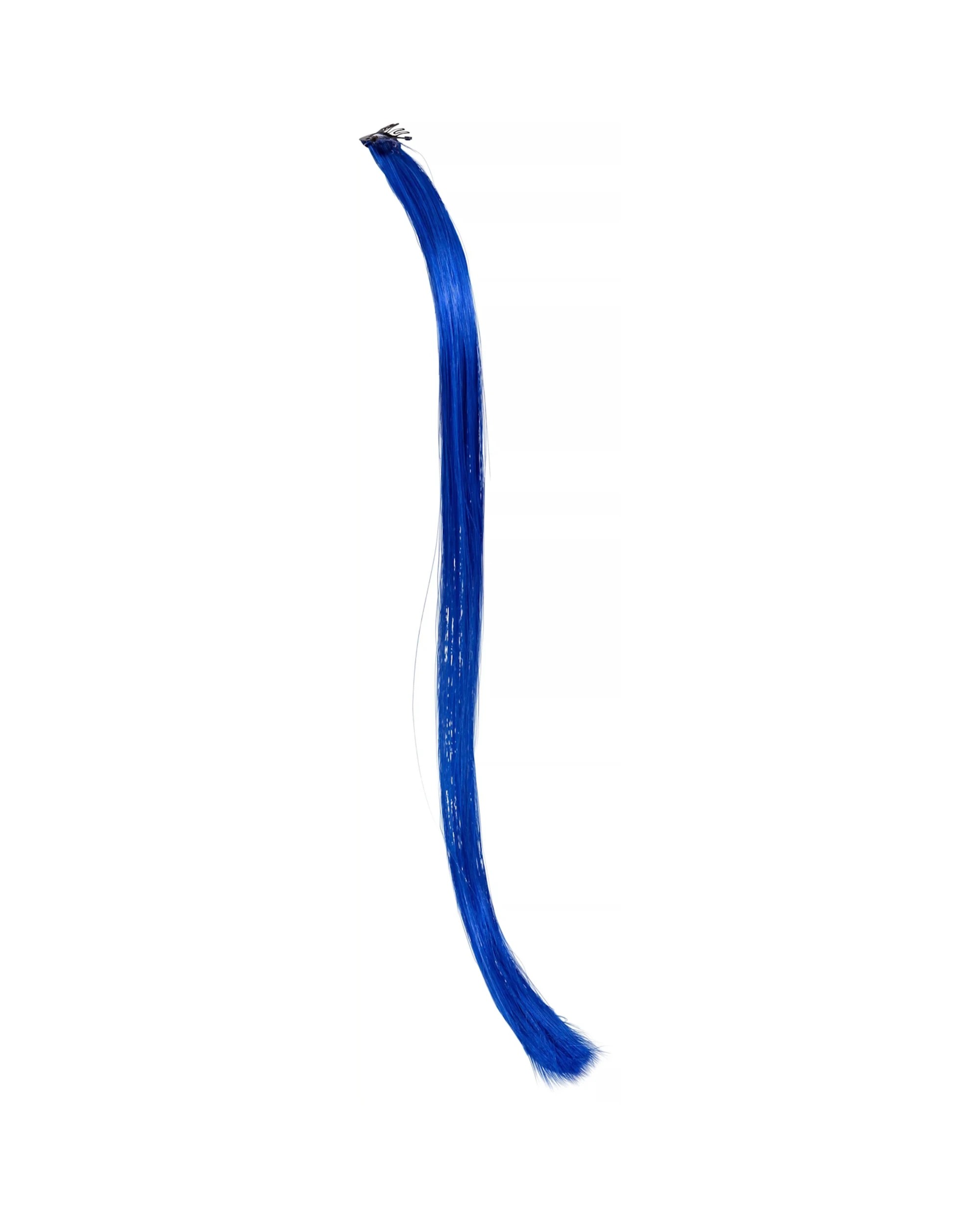 3 Anagram Electric Clip In Hair Extension - ONE SIZE - Blue, 3 of 4