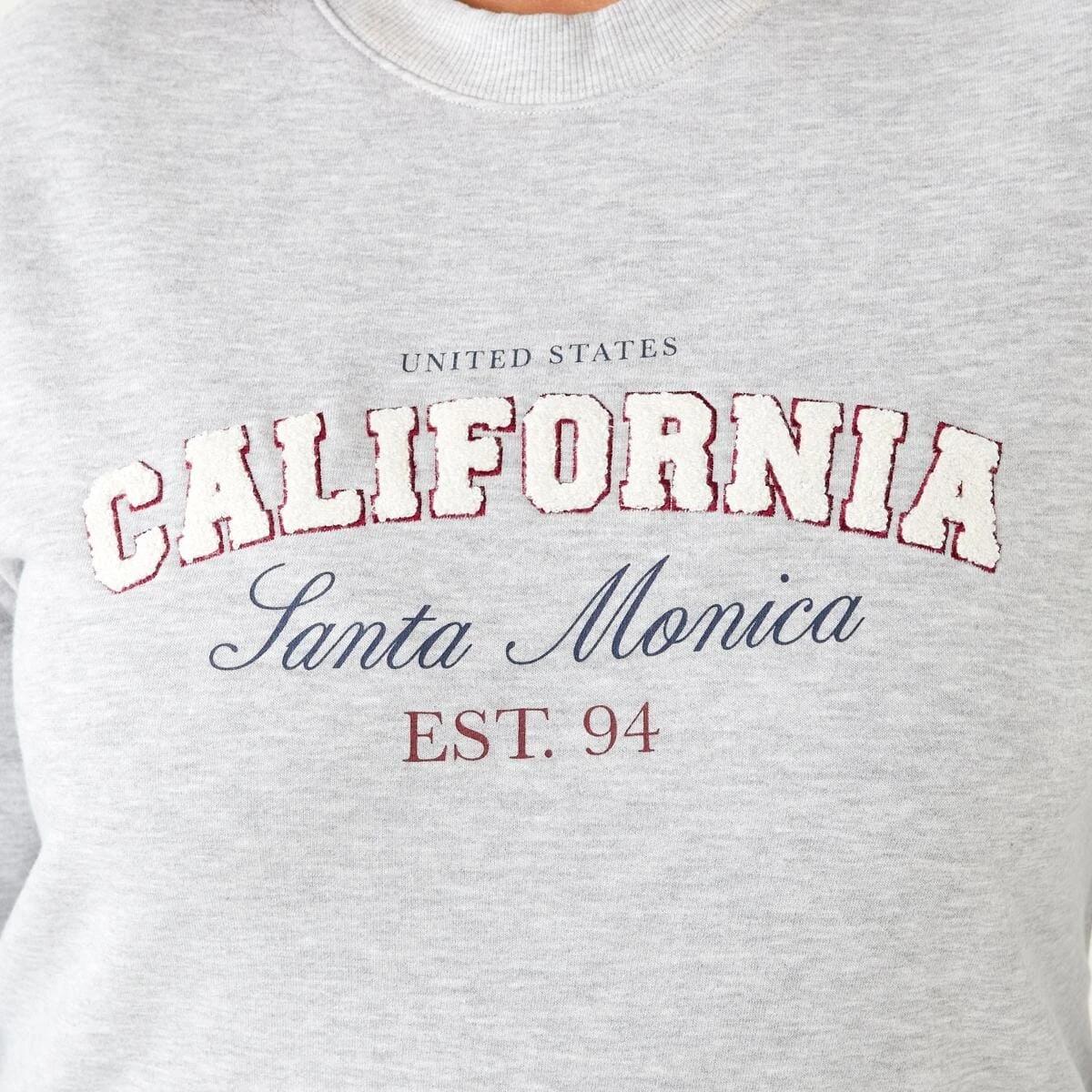 5 Curve Long Sleeve Crew Neck Sweatshirt California, 5 of 5