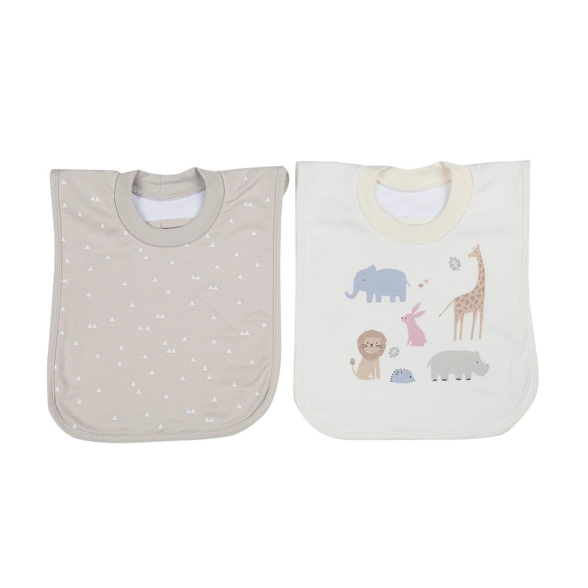 1 2 Pack Popover Bibs - Safari, 1 of 5