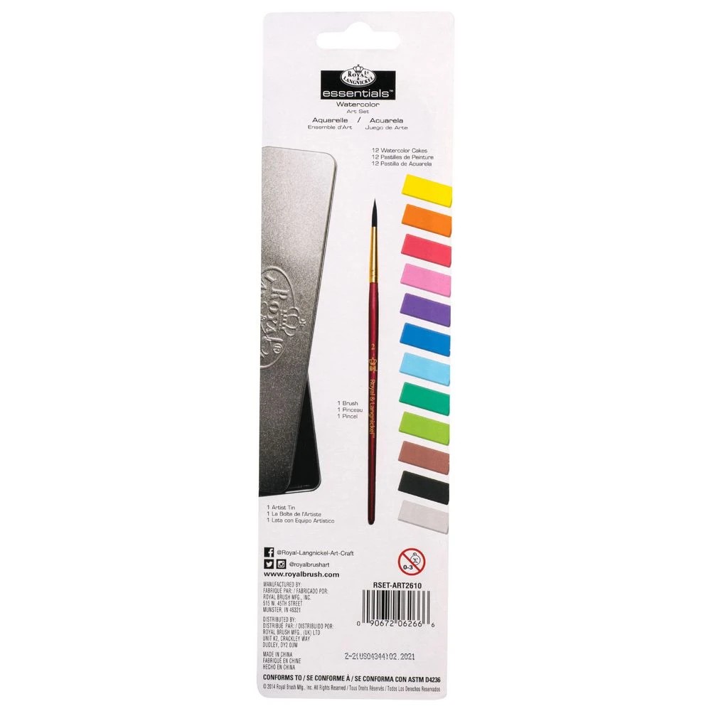 2 Royal & Langnickel Watercolour Painting Set 14 Pack, 2 of 6
