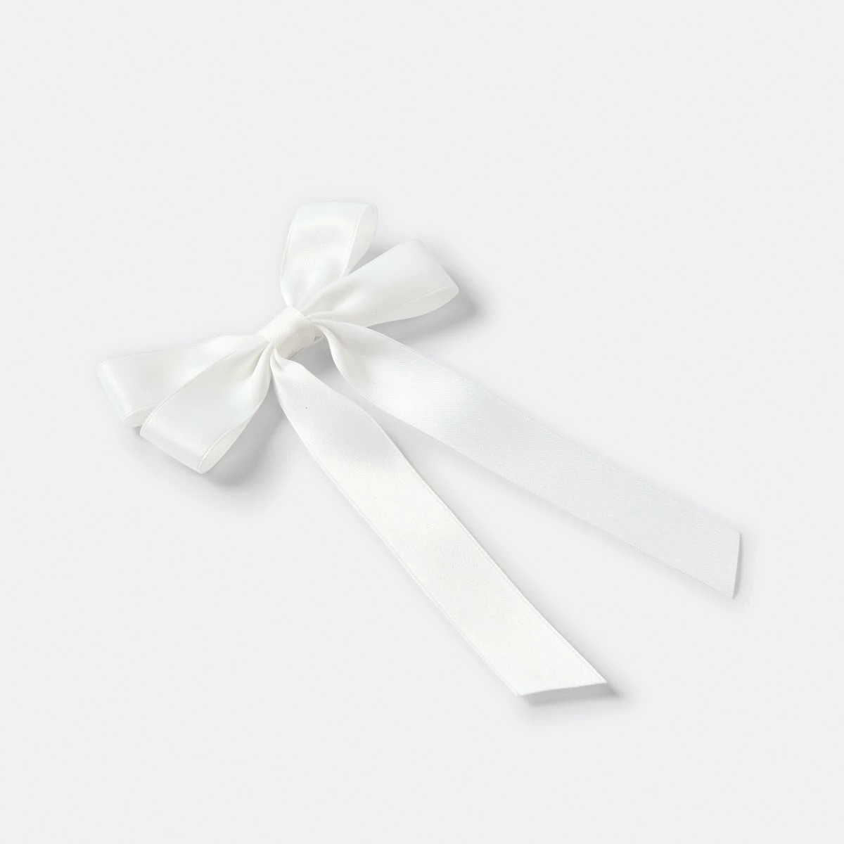 2 Cream Large Bow Hair Clip, 2 of 4