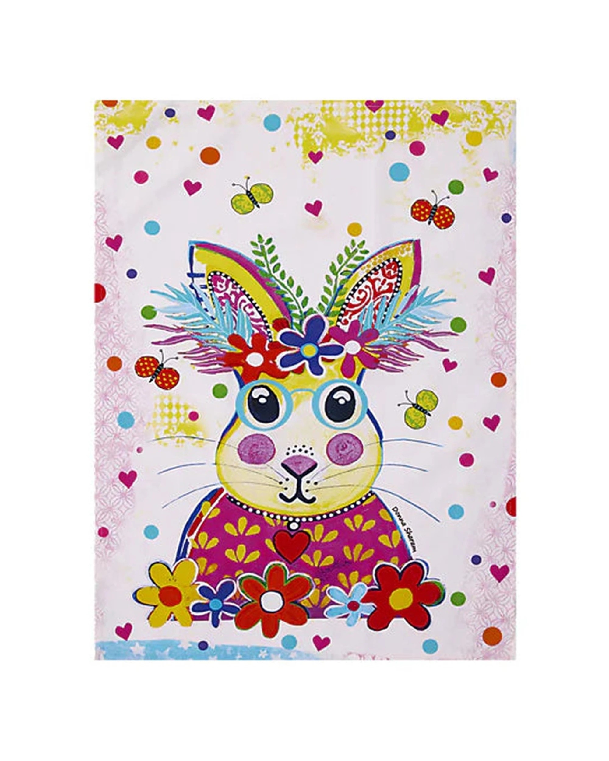 1 Maxwell And Williams Donna Sharam Kaleidoscope Tea Towel Bestie 50x70cm - Multi, 1 of 2