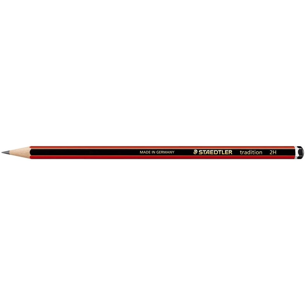 2 Staedtler Tradition Graphite Pencils 2H 3 Pack, 2 of 3
