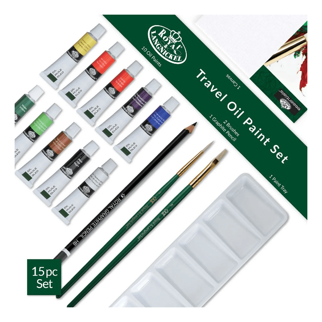 5 Royal & Langnickel Essentials Oil Paint Set 15 Piece, 5 of 8