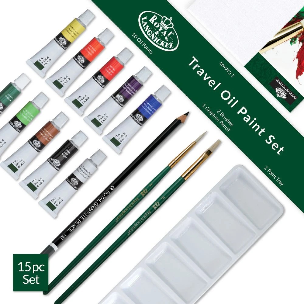 5 Royal & Langnickel Essentials Oil Paint Set 15 Piece, 5 of 8