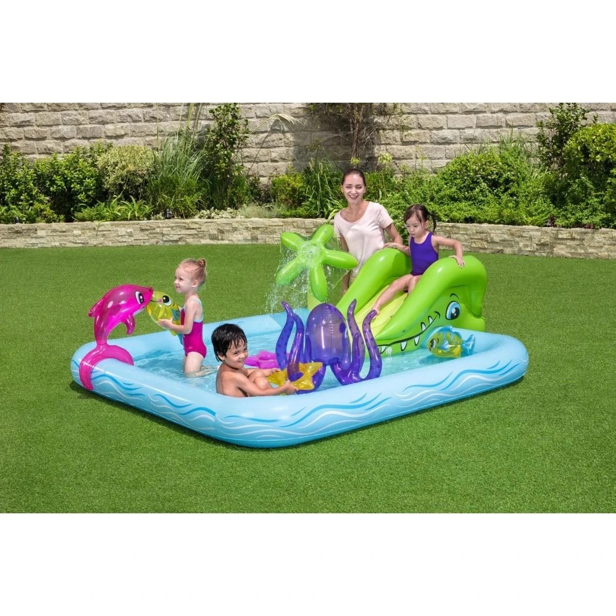 1 Bestway Fantastic Aquarium Play Center - Multi, 1 of 6