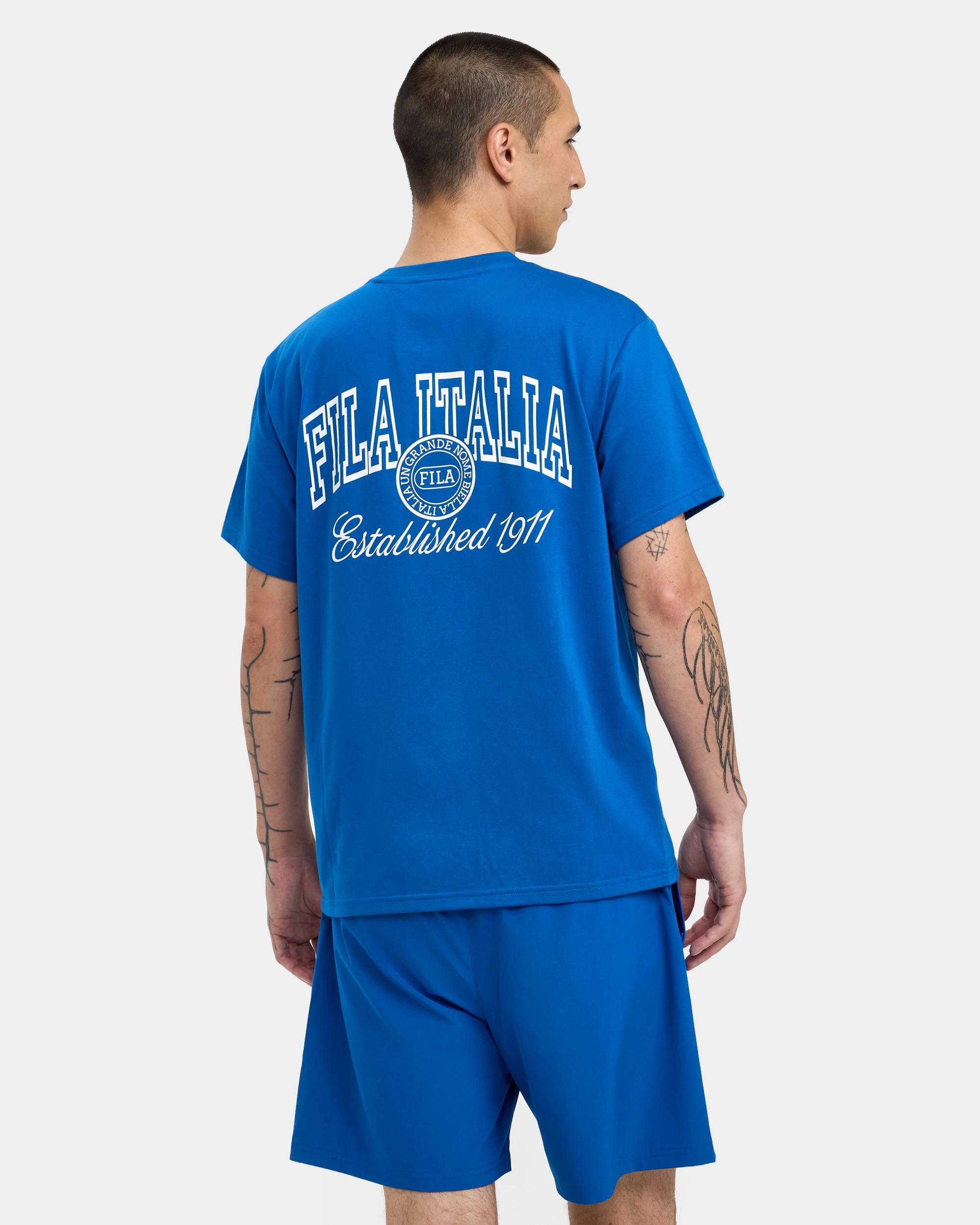 4 Fila Carlo Graphic T-Shirt CLASSIC BLUE, 4 of 7