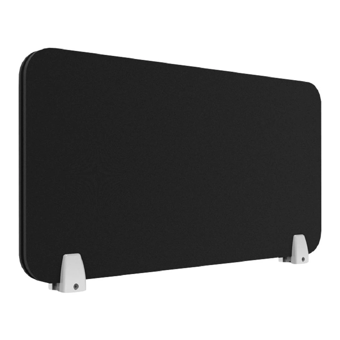 1 Furnx Eco Panel Screen Desk Mount 740 x 400 mm Black/White, 1 of 1