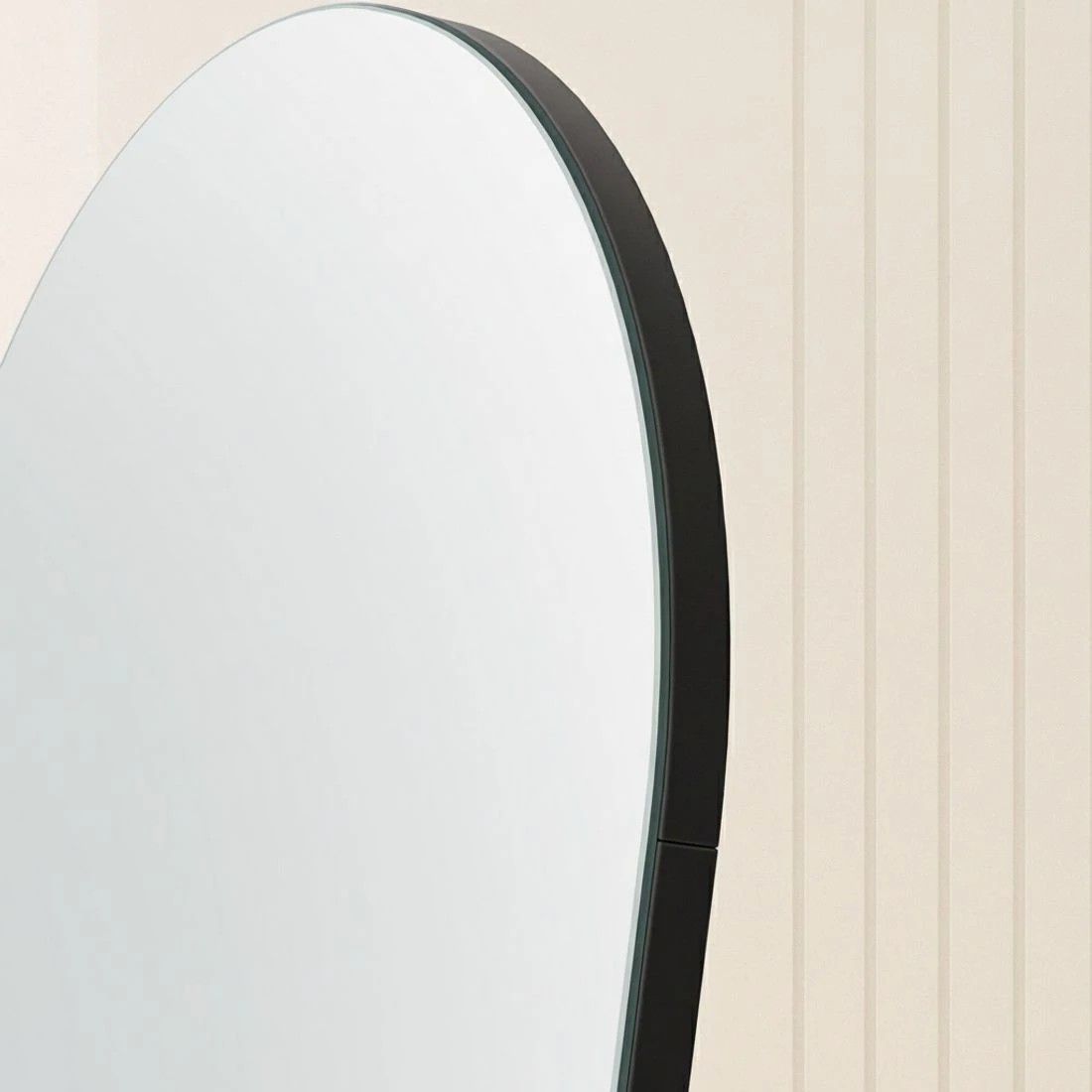 3 Embellir Full-Length Floor Wall Mirrors - Black, 3 of 5