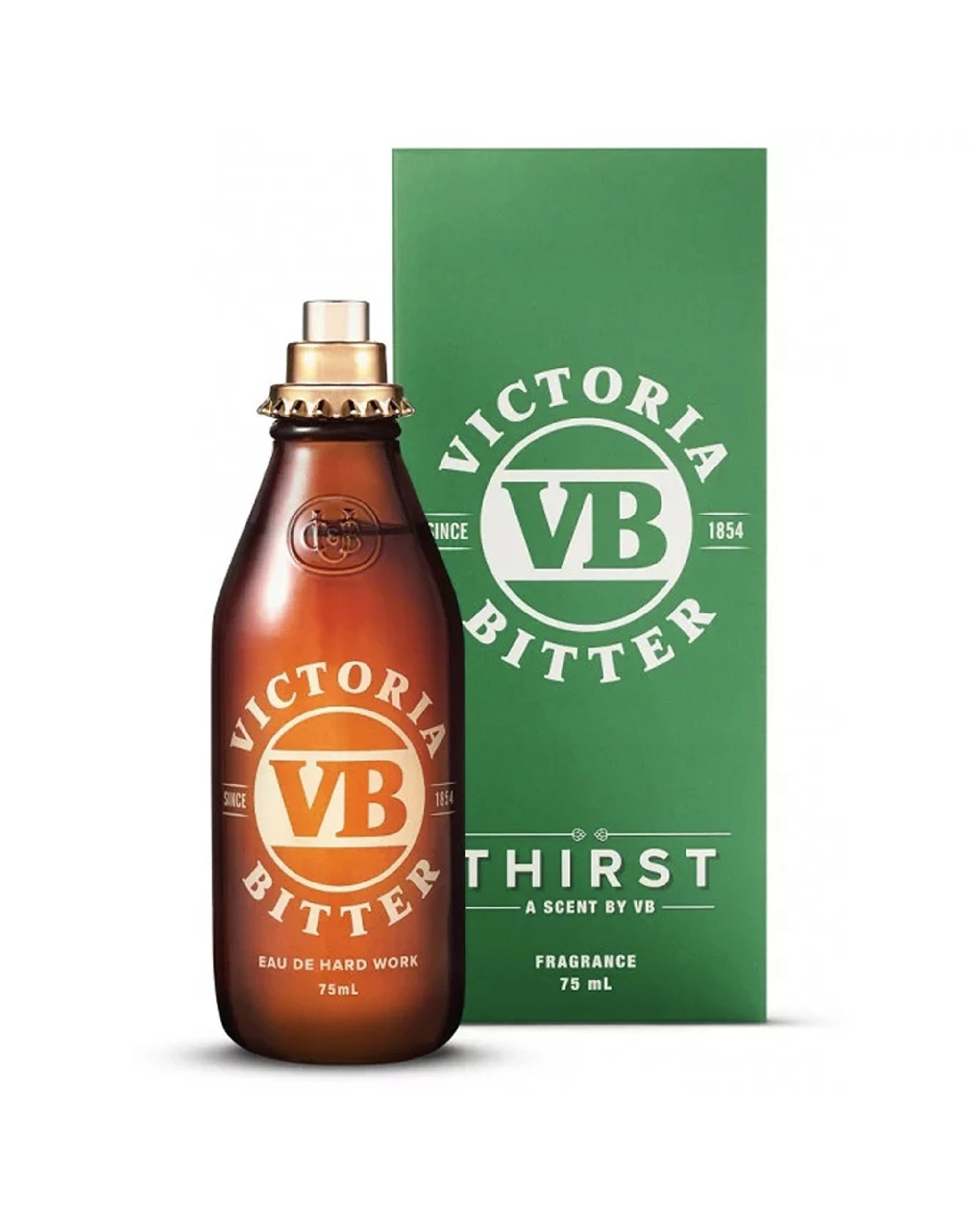 1 VB Thirst Stubby Fragrance Mens Eau De Hard Work EDT Toilette 75ml - Multi, 1 of 1