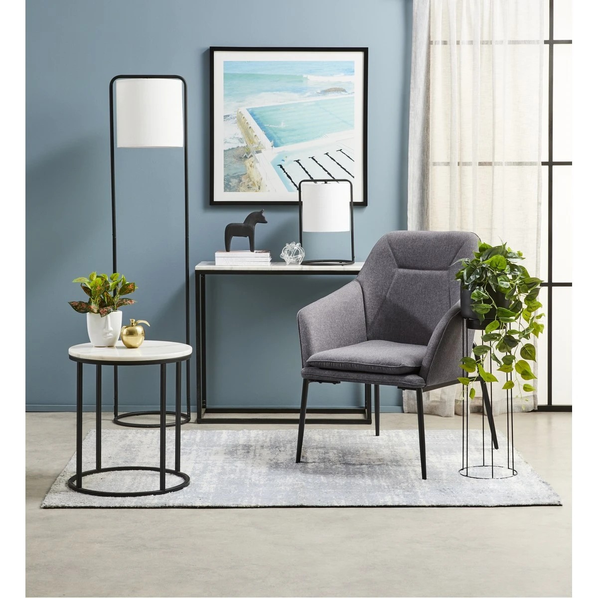 4 60cm Black Metal Pot Stand, 4 of 4