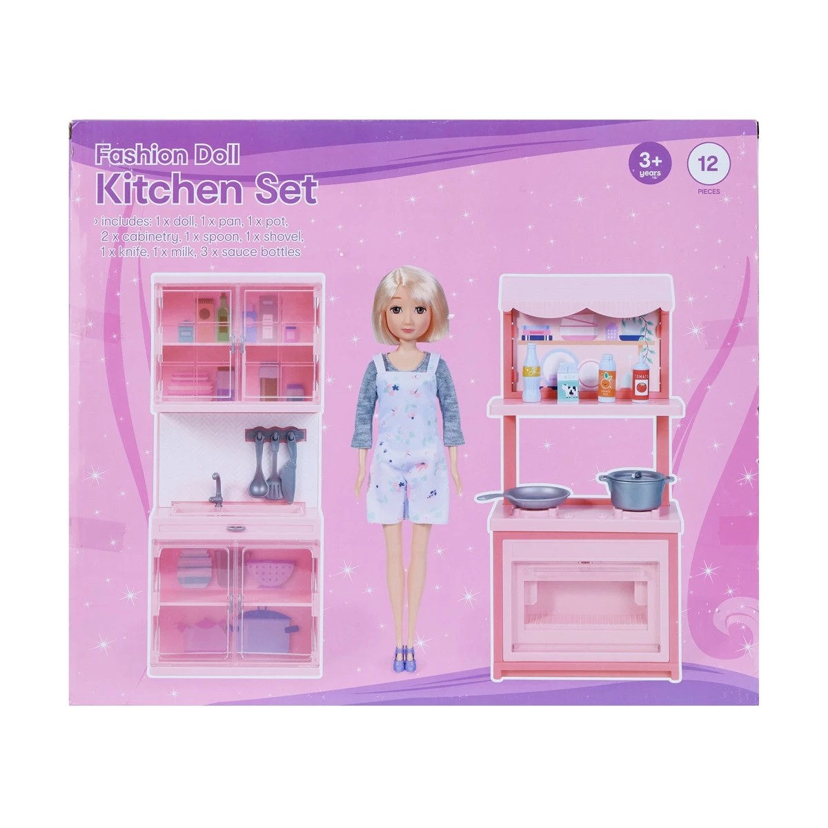 10 12 Piece Fashion Doll Kitchen Set, 10 of 10