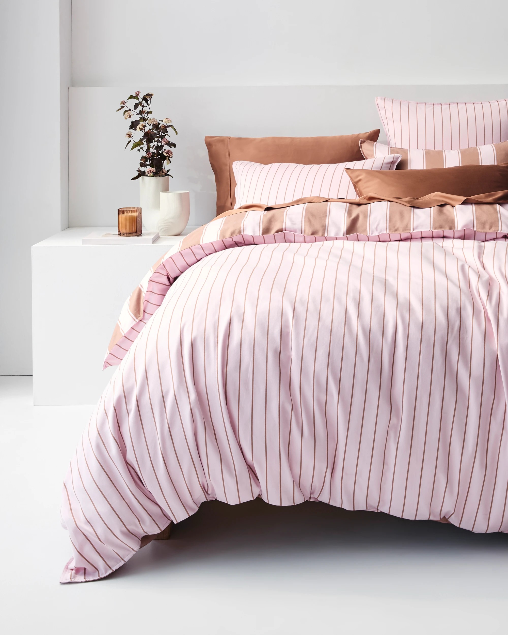 4 Target Rayne Stripe Quilt Cover Set - King Bed - Brown, 4 of 10