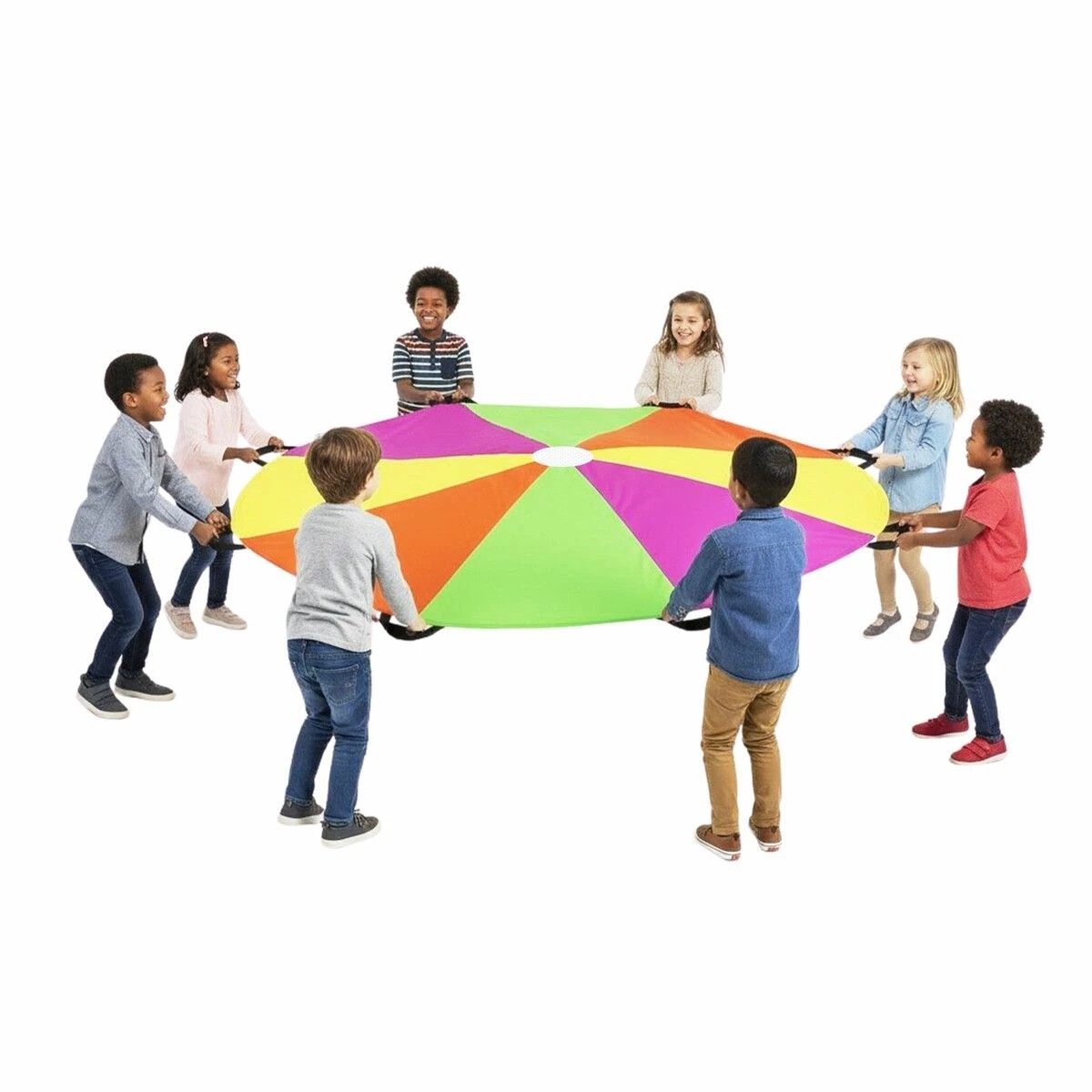 3 AUSWAY 3.5m Kids Toy Parachute Group Play Game Childrens Educational, 3 of 4