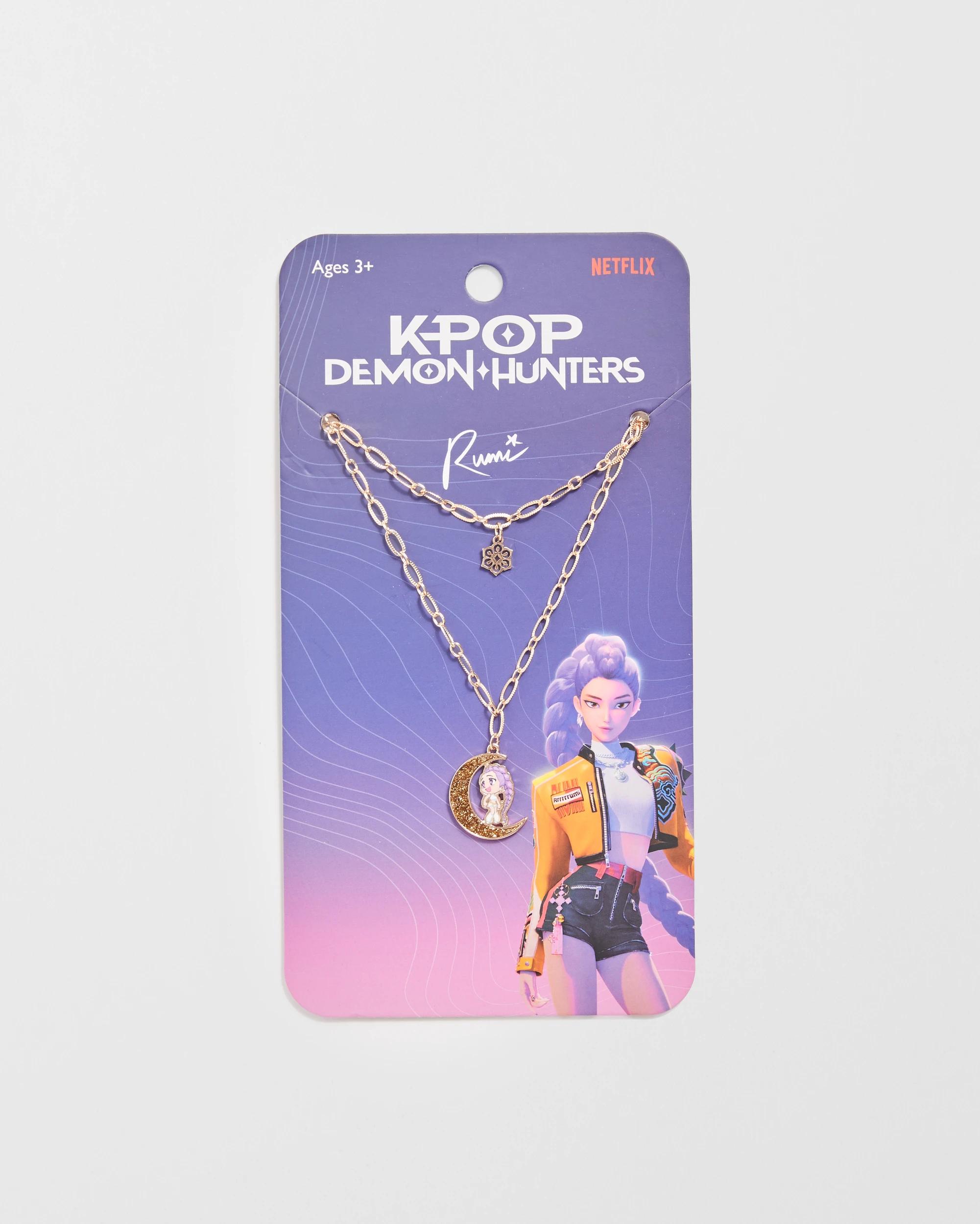 3 KPop Demon Hunters Necklace RUMI PURPLE, 3 of 3