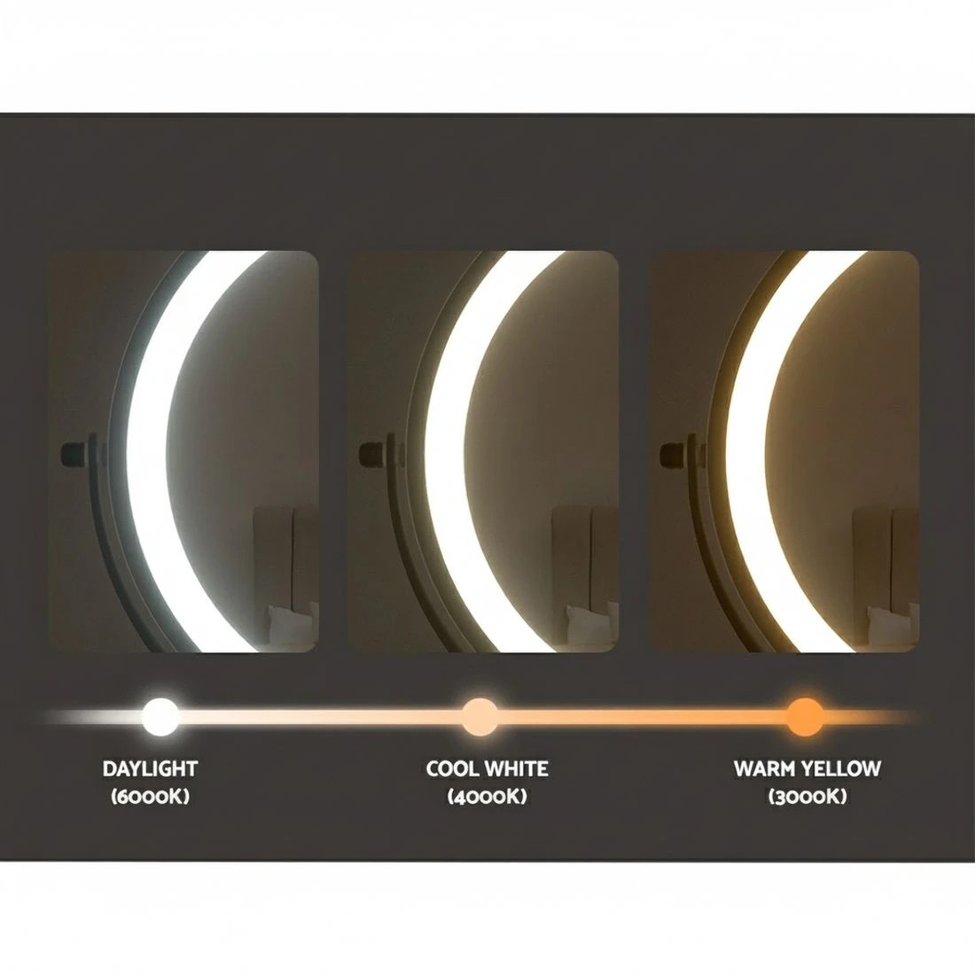 5 Embellir Extendable Makeup Mirror 10X Magnifying Double-Sided Bathroom - Multi, 5 of 6