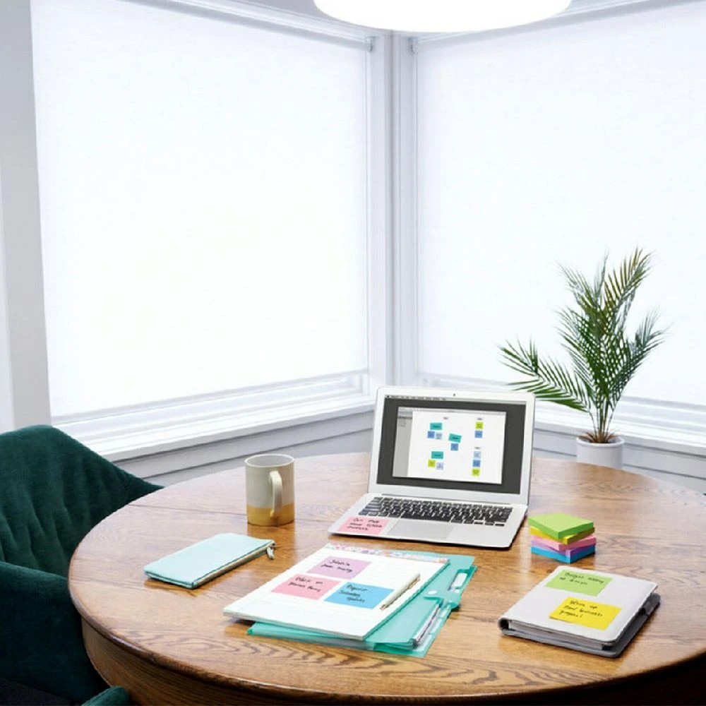 4 Post-it Notes 76 x 76mm Floral Fantasy 5 Pack, 4 of 4