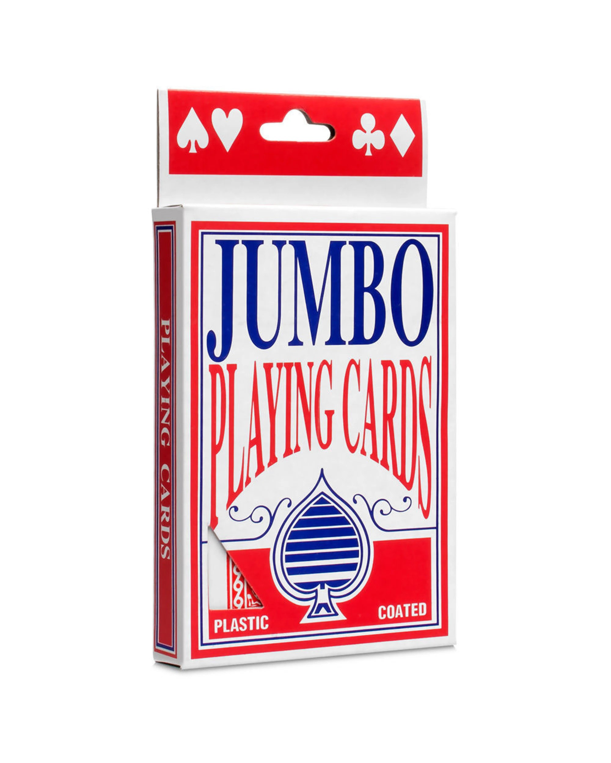 1 BR Toys Jumbo Playing Cards Full Deck with Plastic Coating, 1 of 3