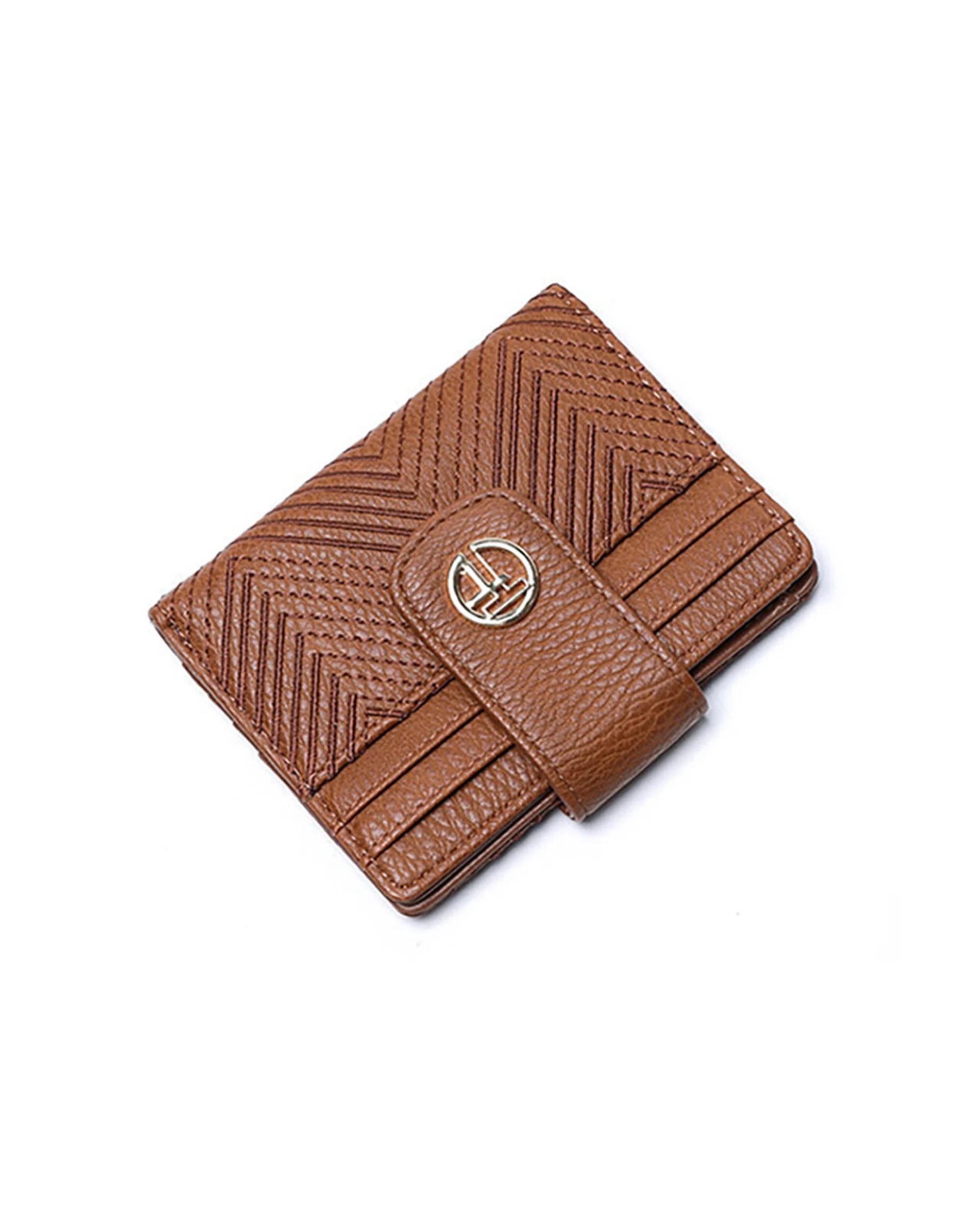 1 Tosca Women's/Ladie's Card/Cash Holder Wallet Purse - Brown, 1 of 1