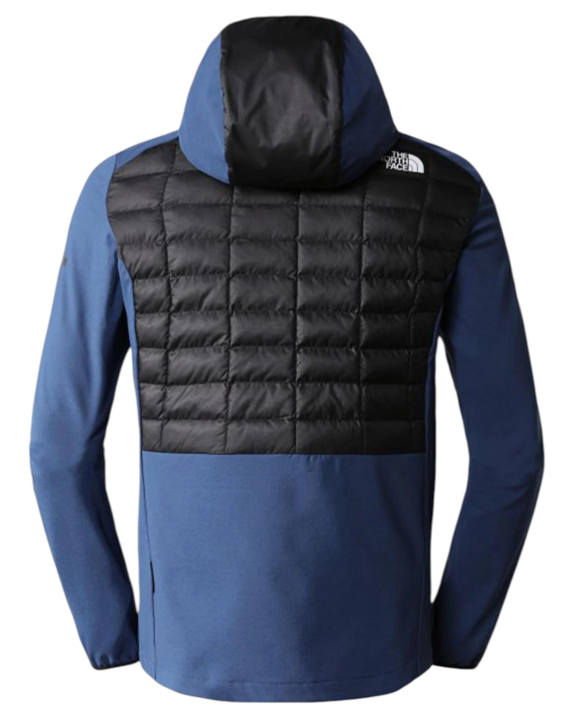 4 The North Face Mens Blue/Black Lab Hybrid Thermoball Hooded Jacket BLUE/ BLACK, 4 of 5