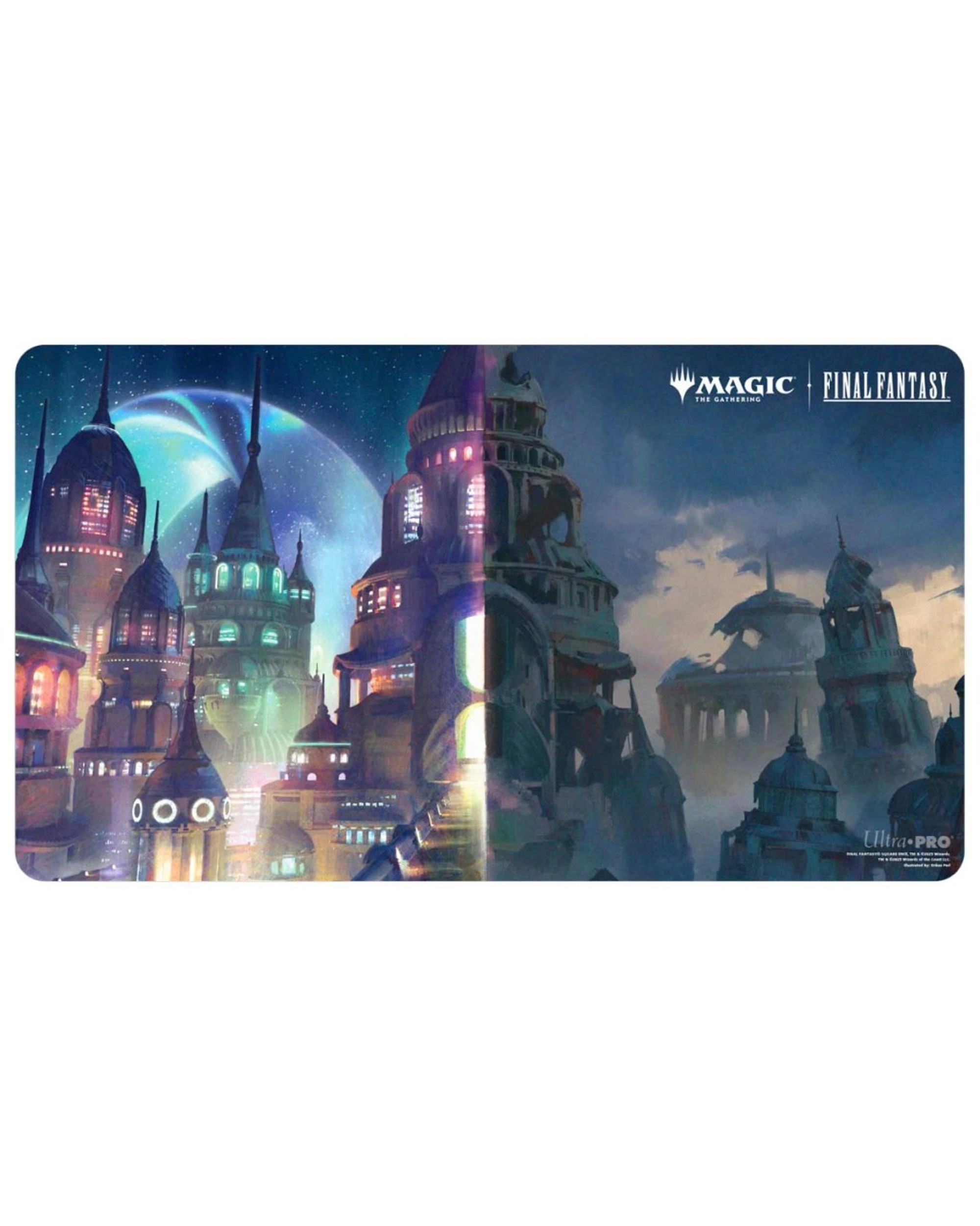 1 ULTRA PRO Magic the Gathering Final Fantasy Zanarkand Ancient Metropolis Playmat - Multi, 1 of 1