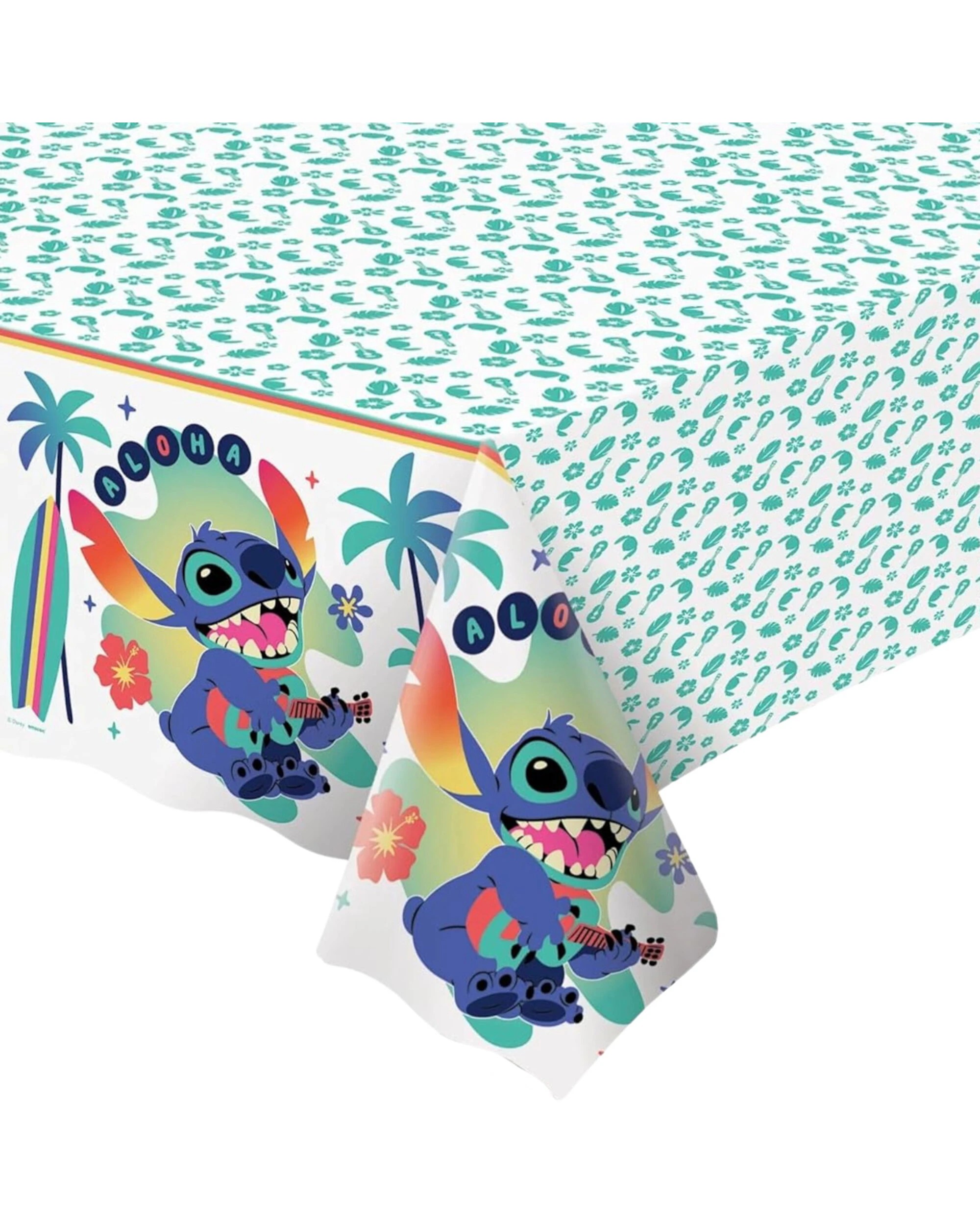 1 Anagram Lilo & Stitch Paper Tablecloth - Multi, 1 of 3