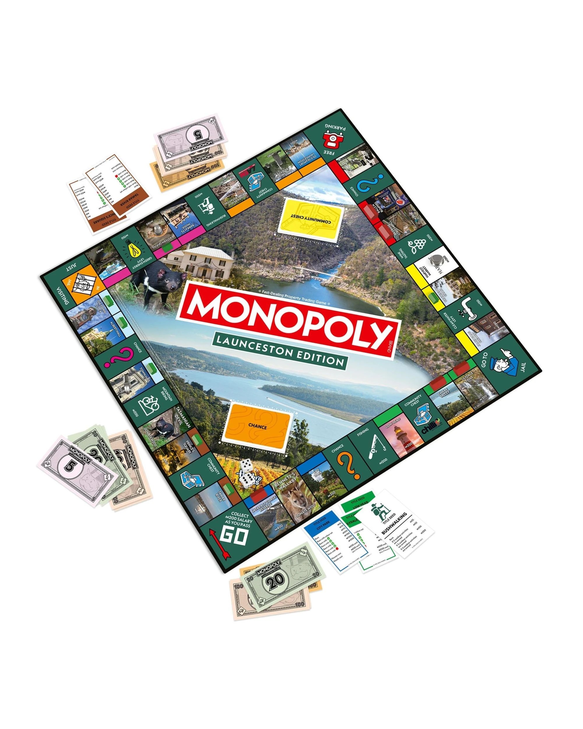 2 Monopoly Launceston Edition Board Game, 2 of 5