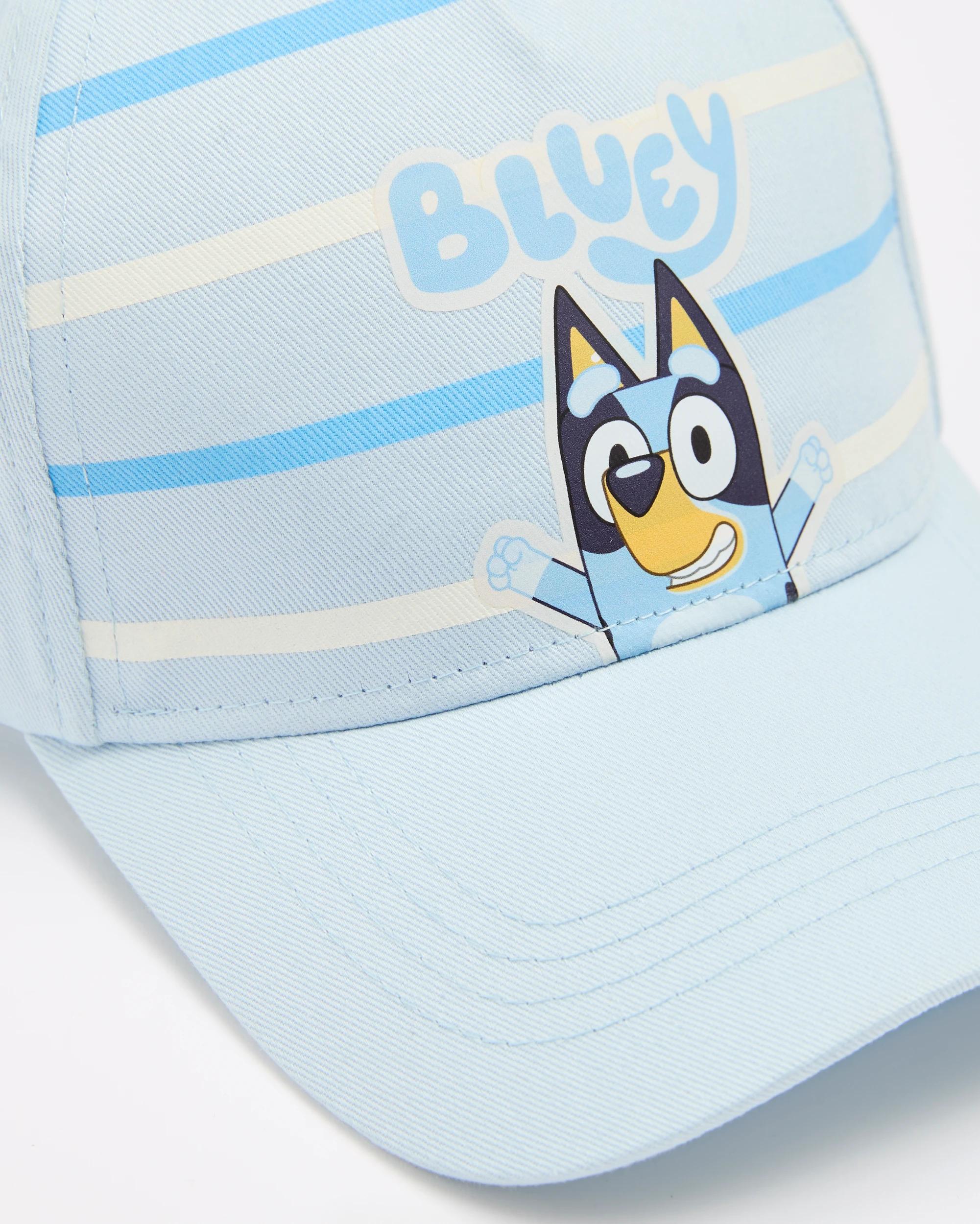 2 Kids Licensed Bluey Striped Cap BLUE / STRIPE, 2 of 4