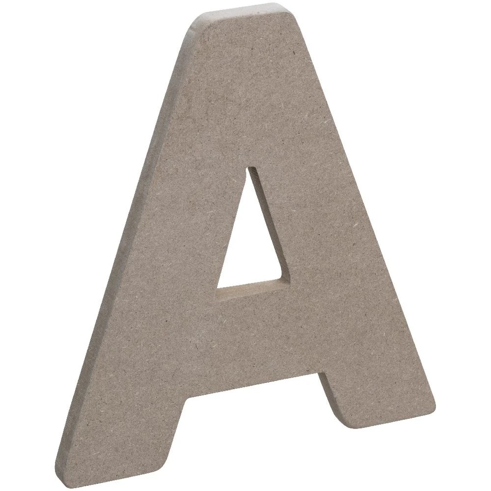 3 Born Wooden Alphabet Letter A 20cm, 3 of 3