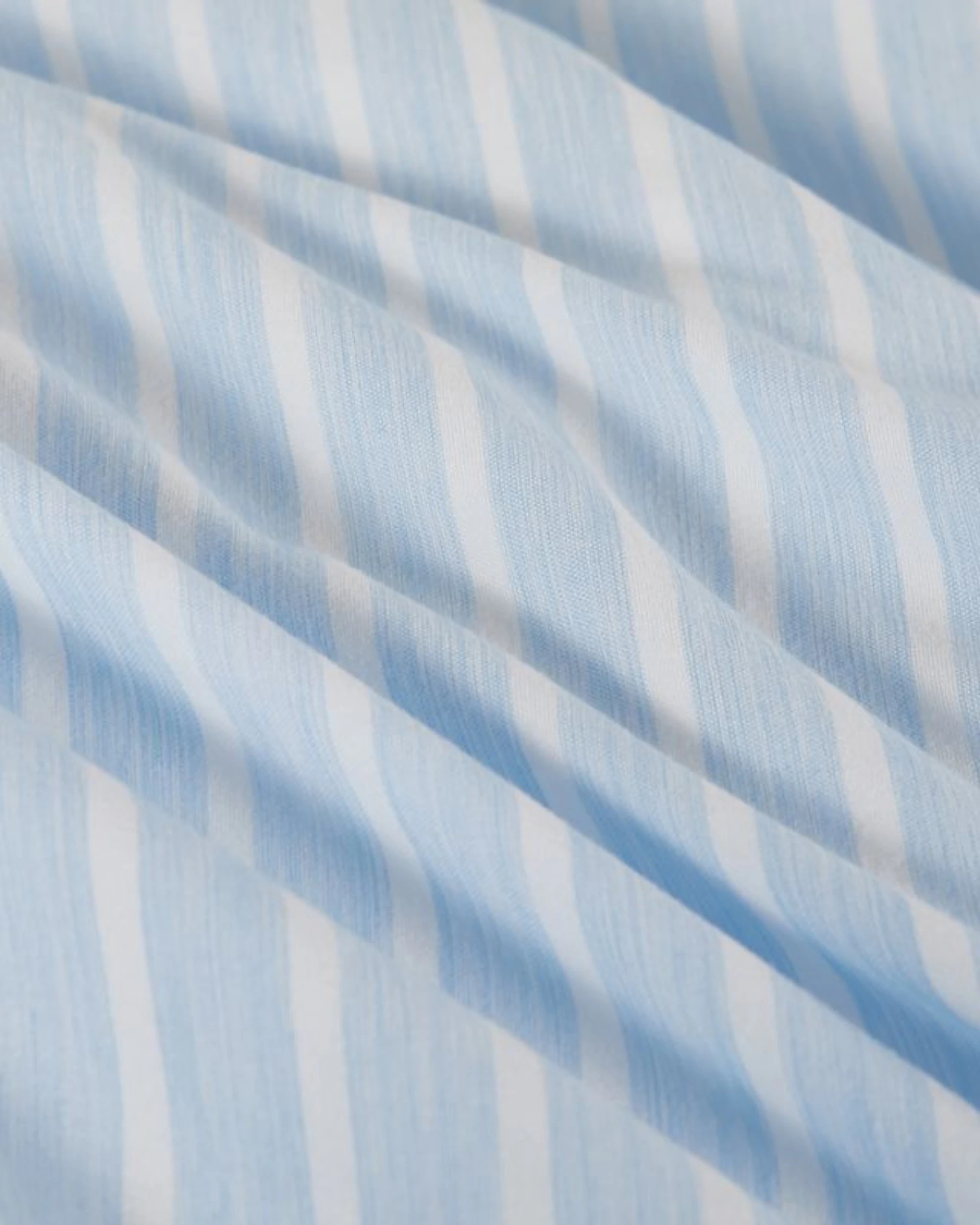 3 CleverPolly Yarn-Dyed Microfibre Quilt Cover Set - Blue Stripe - Queen Bed, 3 of 4