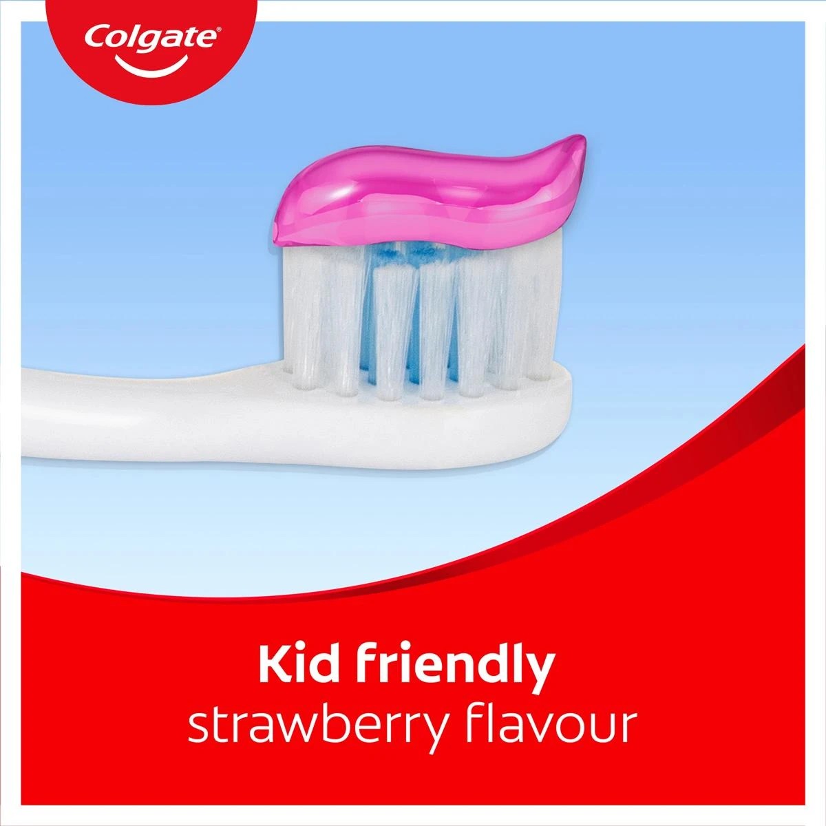 6 Colgate Kids Bluey Strawberry Pump Toothpaste 85g, 6 of 8