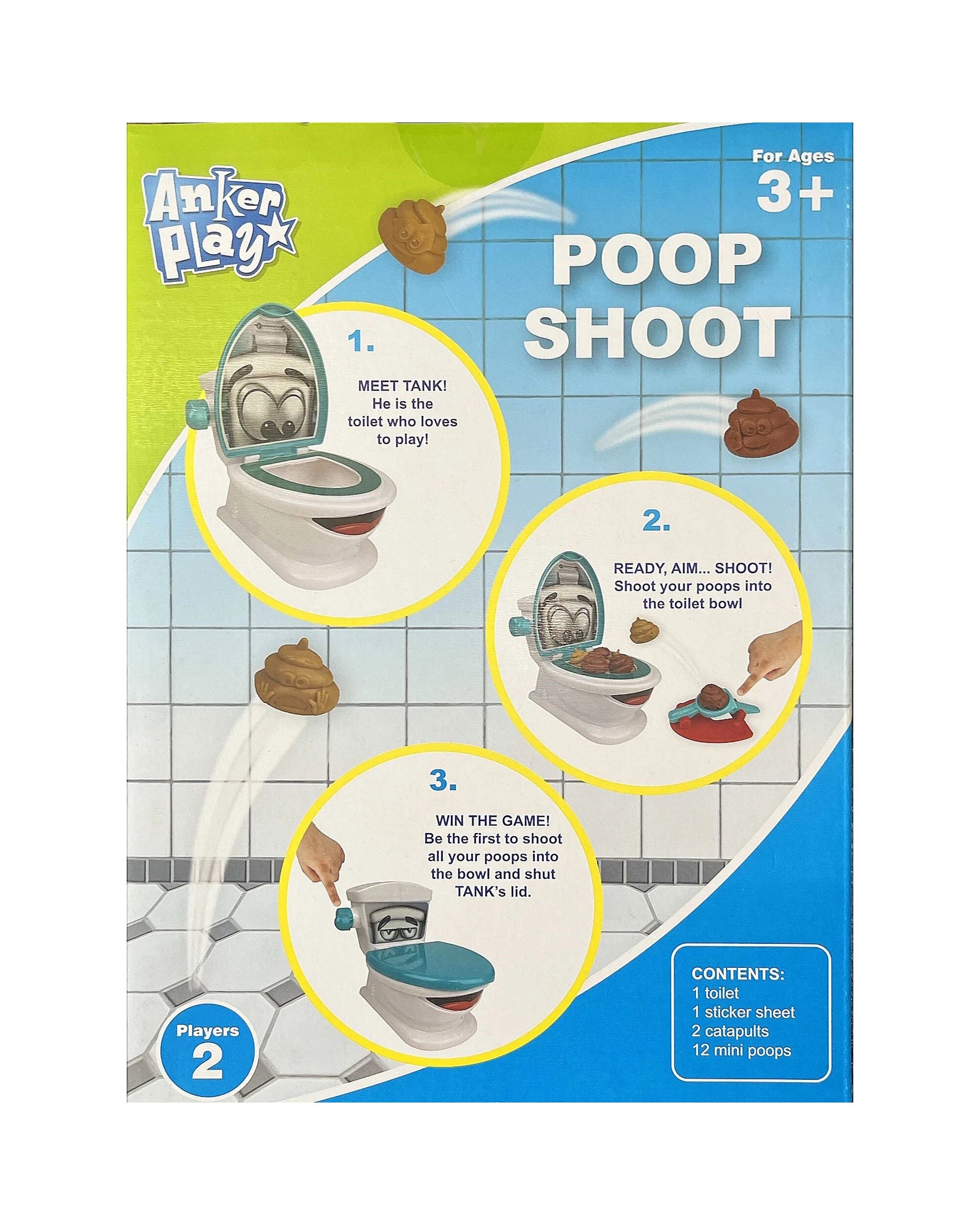 2 IG Design Group Poop Shoot Game - Multi, 2 of 2