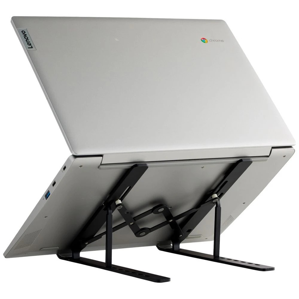 3 Otto On The Go Foldable Laptop Stand Black, 3 of 6