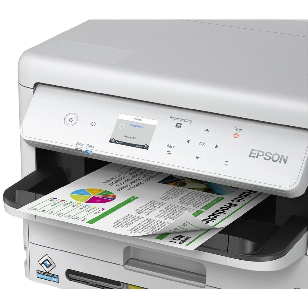 7 Epson Workforce Pro WF-C5390 Single-Function Printer, 7 of 10
