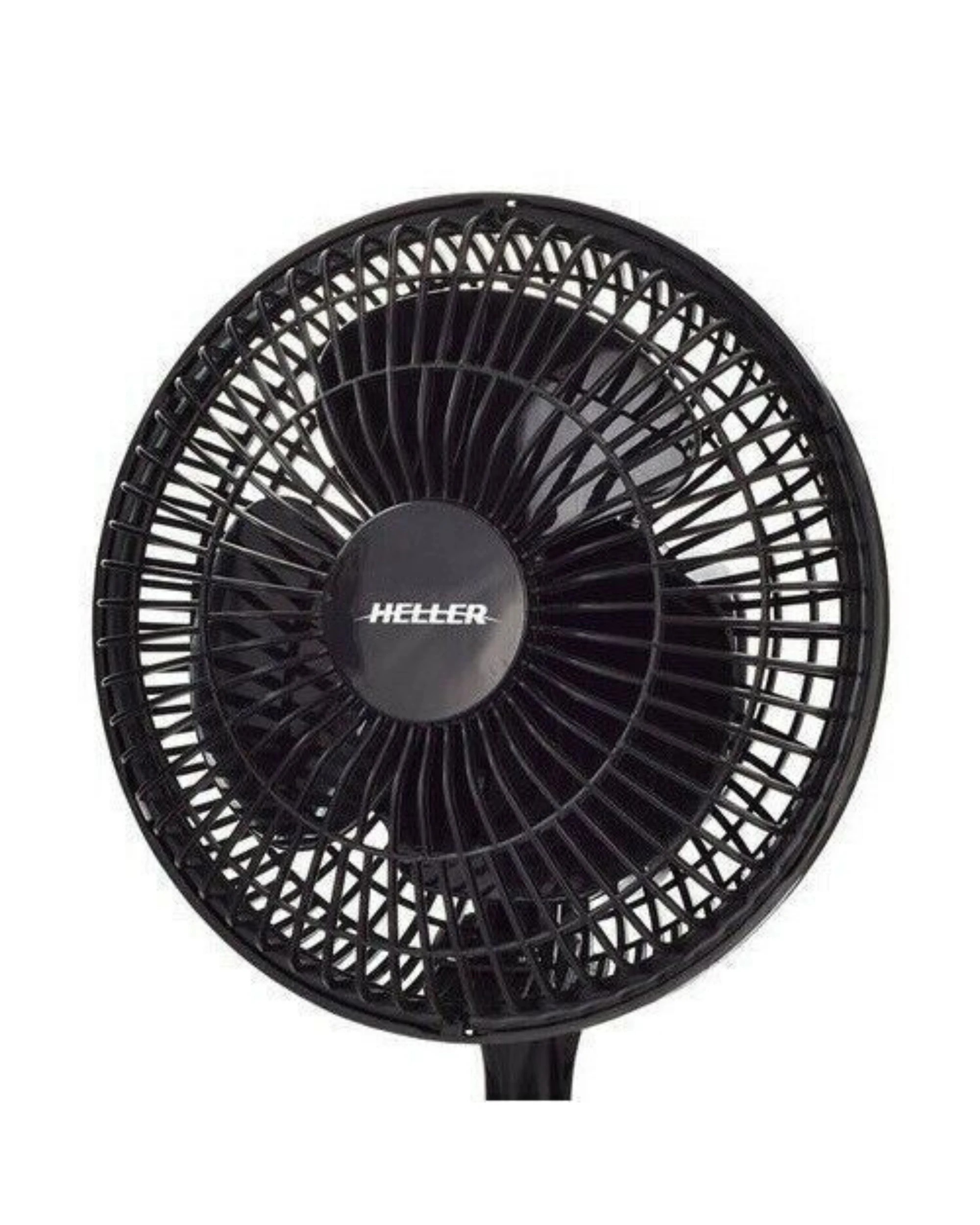 4 Heller 15cm Desk/Personal Clip Fan Tilt Air Cooling Cooler - Set of 2 - Black, 4 of 4
