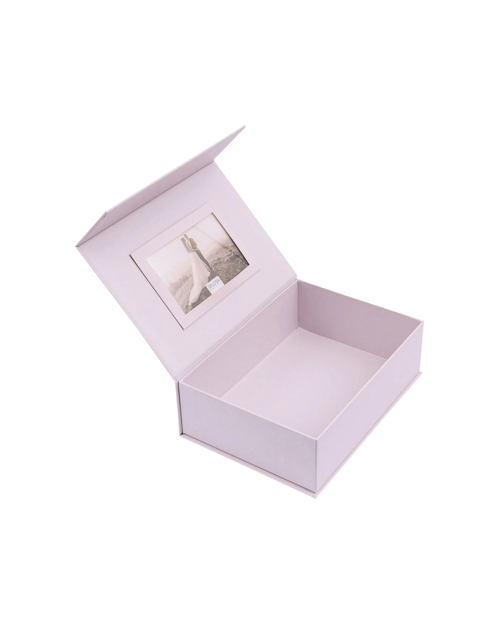 7 Splosh Floral Our Wedding Memories Couple Keepsake Box W/ Magnet Lid 25x18cm
 - Pink, 7 of 8