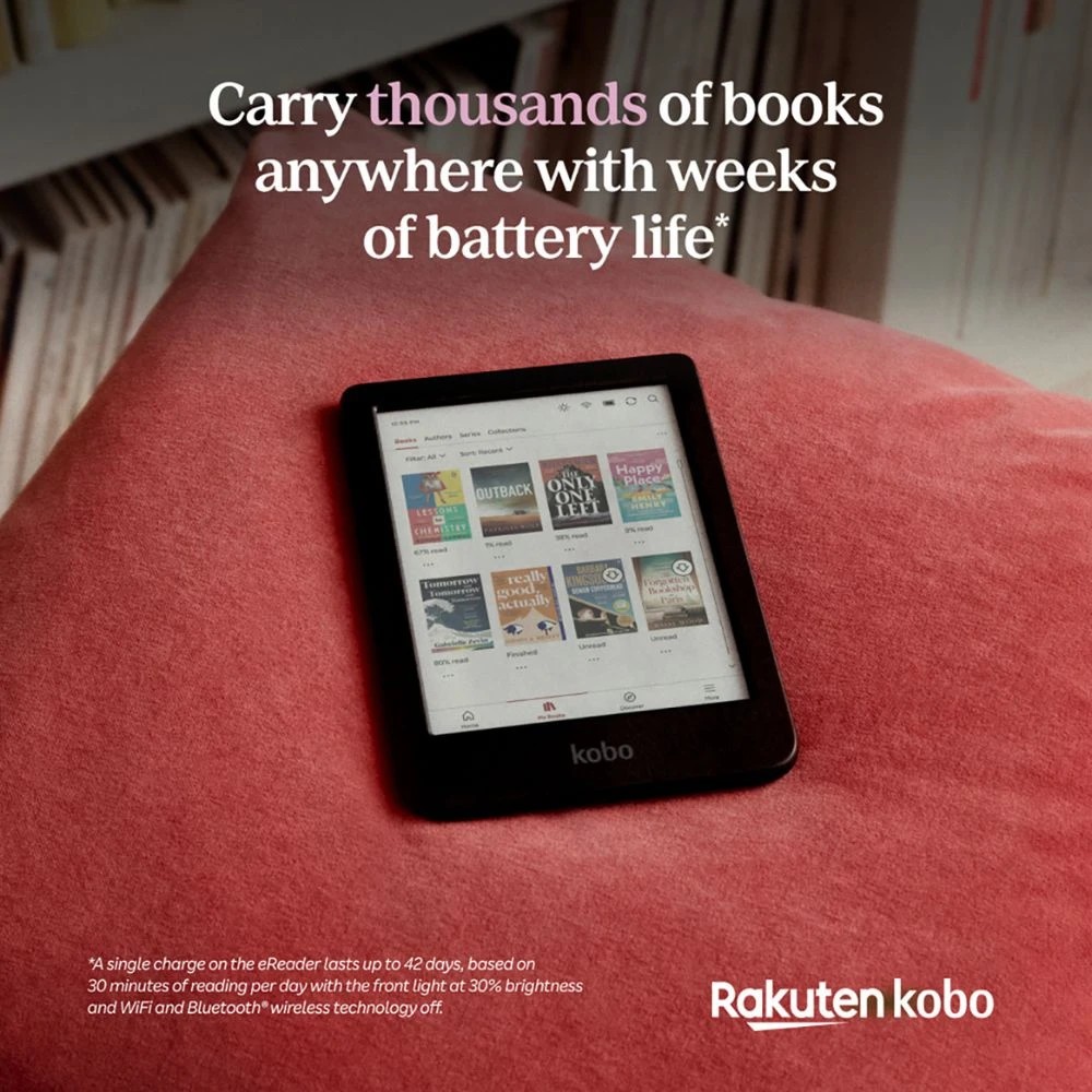 6 Kobo Clara Colour E-Reader White, 6 of 9