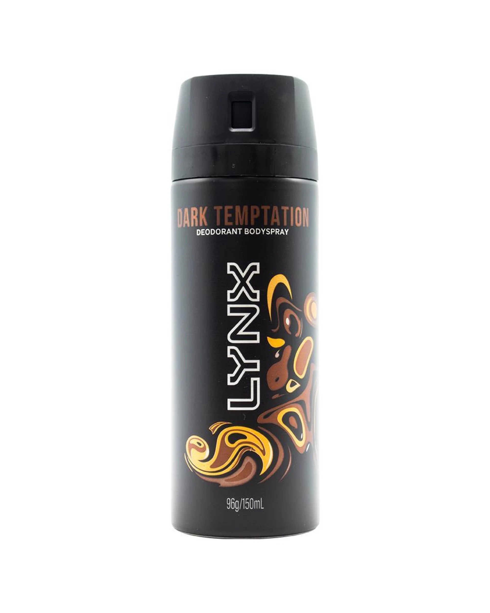 2 Lynx 6PK Deodorant Fragrance 150ml 48h Protection Bodyspray Dark Temptation - Black, 2 of 4