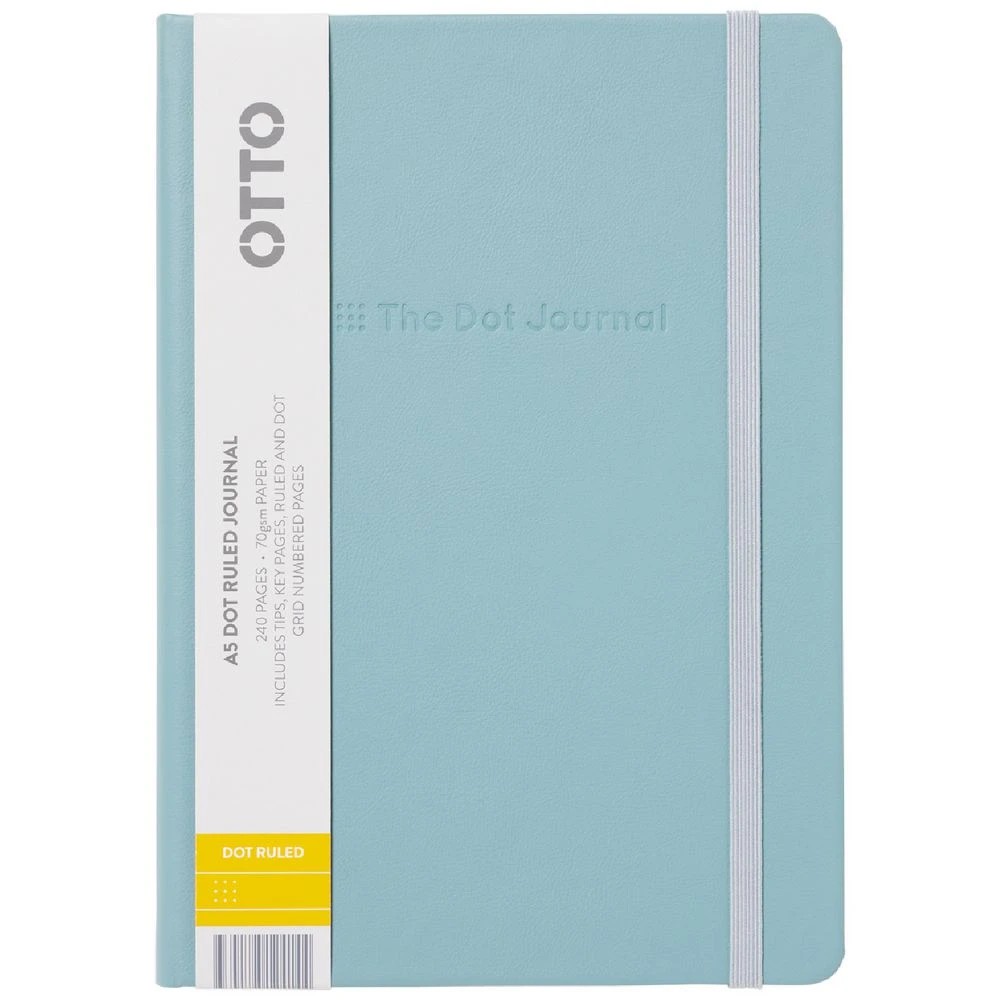 1 Otto A5 Bullet Journal Ruled 240 Page Dark Teal, 1 of 3