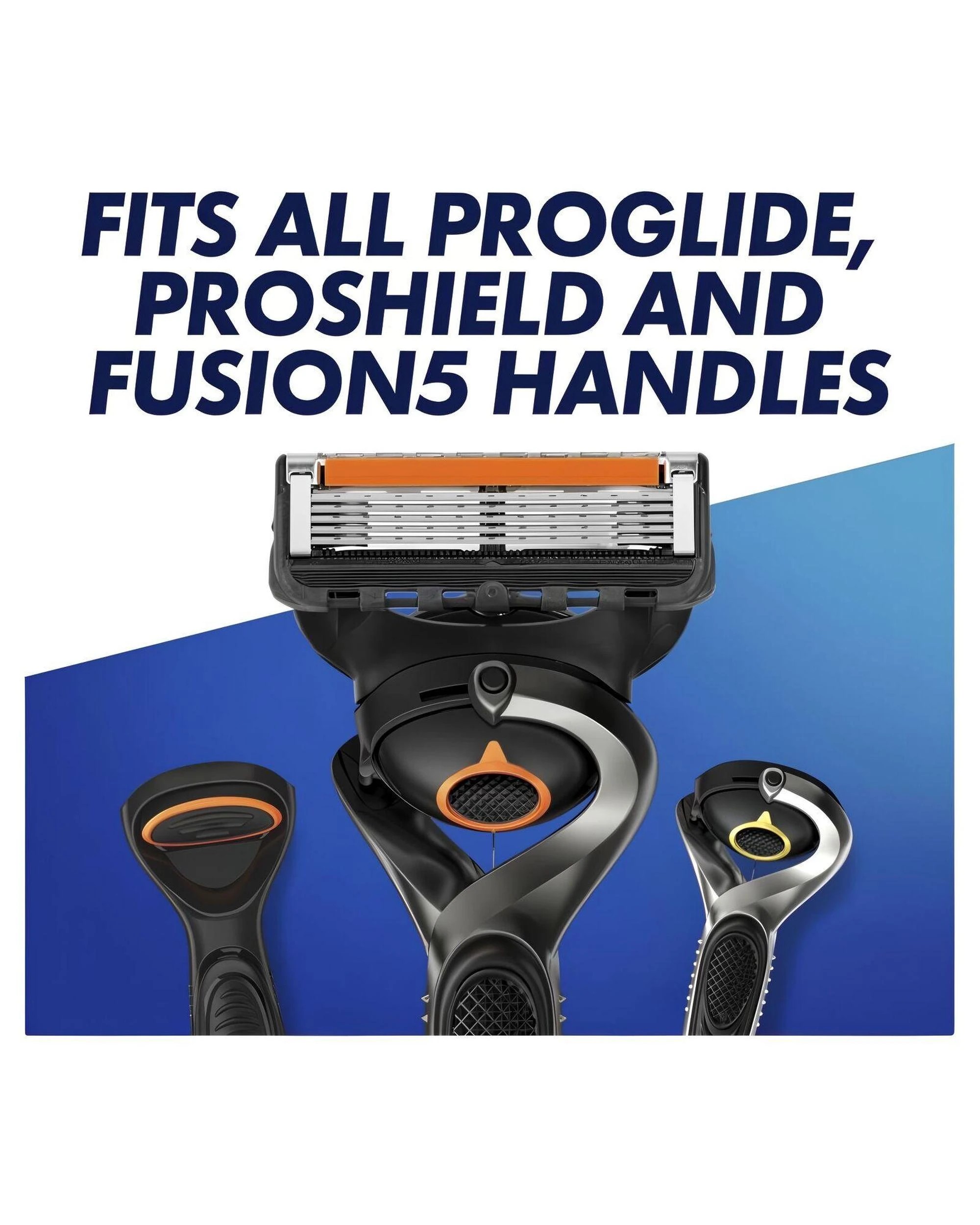 6 Gillette Fusion ProGlide5 Razor Handle + 2 Refill Blades, 6 of 6