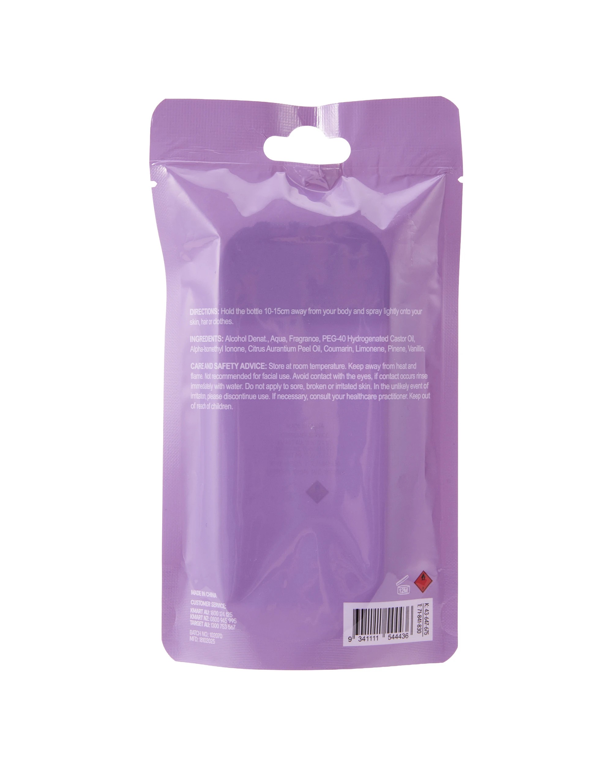 6 OXX Fragrance Berry Dew Hair and Body Mist 80ml - Red Berries, Raspberry and Vanilla Scented, 6 of 6