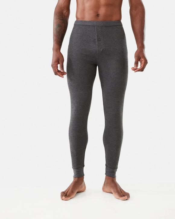 Long Mini Waffle Thermal Pants