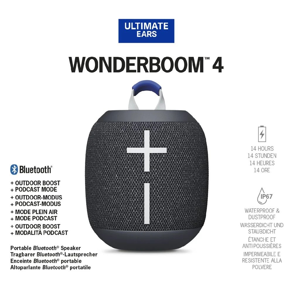 6 Ultimate Ears Wonderboom 4 Black, 6 of 9
