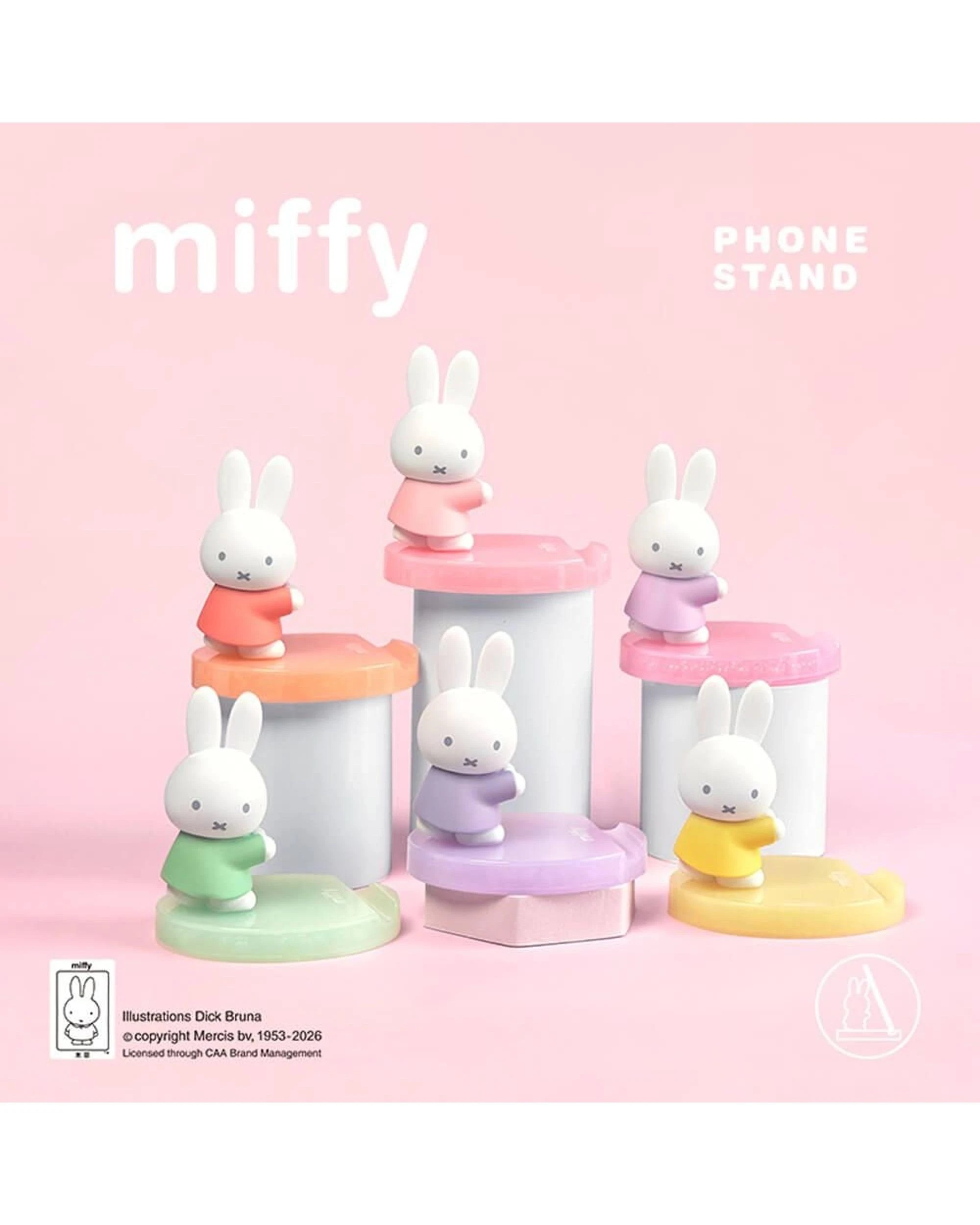 5 Miffy Pearl Shadow Phone Stand Series Figure Blind Box, 5 of 6