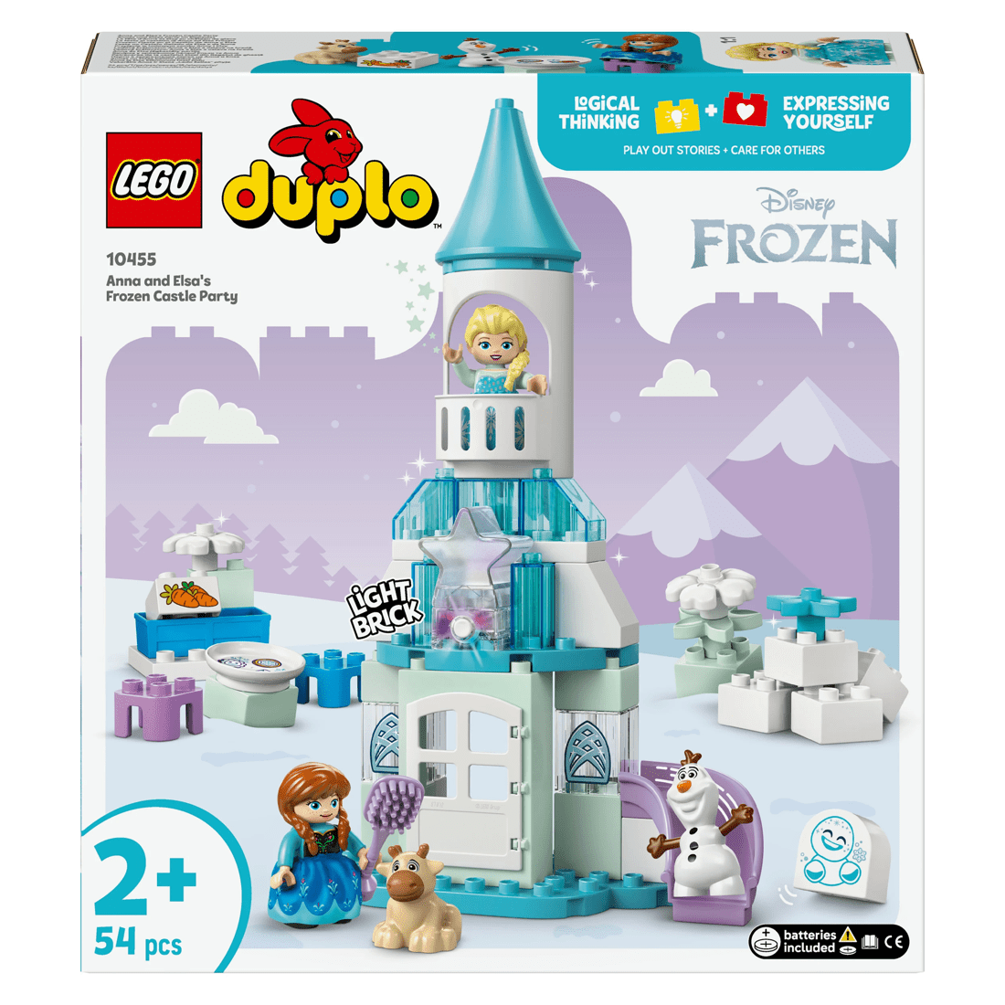 1 LEGO DUPLO Disney Anna and Elsa's Frozen Castle Party 10455, 1 of 10
