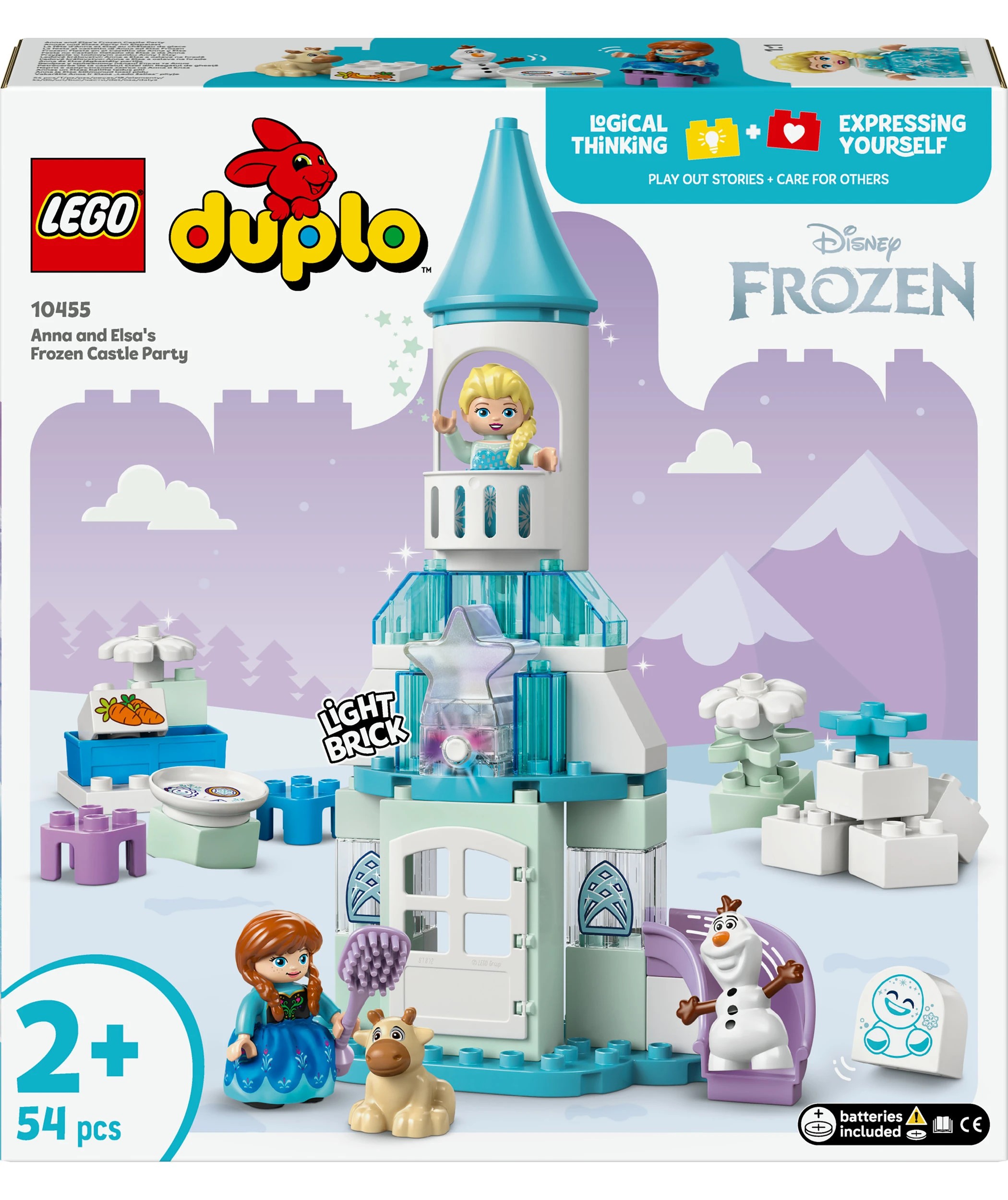 1 LEGO DUPLO Disney Anna and Elsa's Frozen Castle Party 10455, 1 of 10